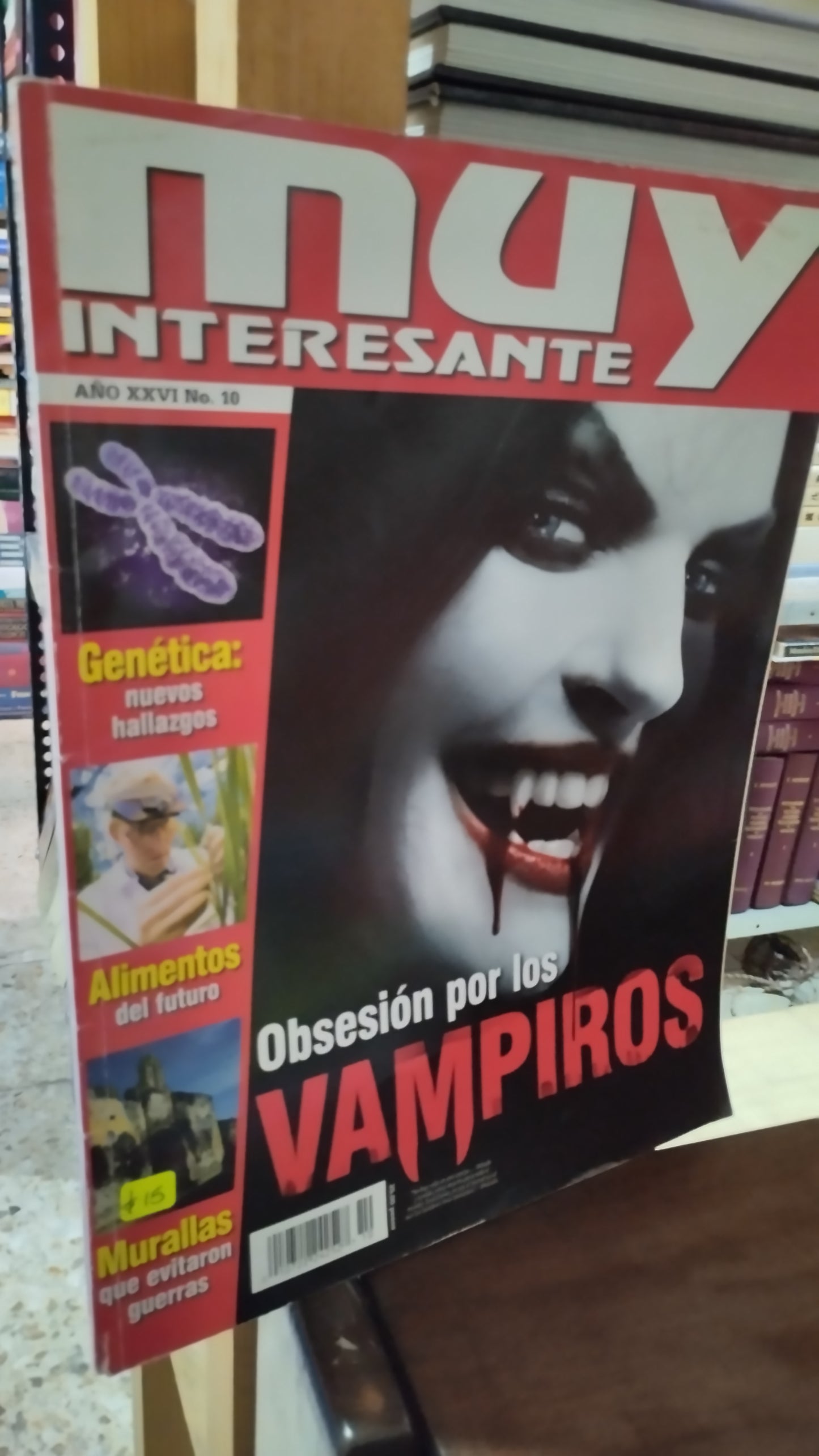 OBSESION POR LOS VAMPIROS LIBRO USADO INFANTIL ALDAMA