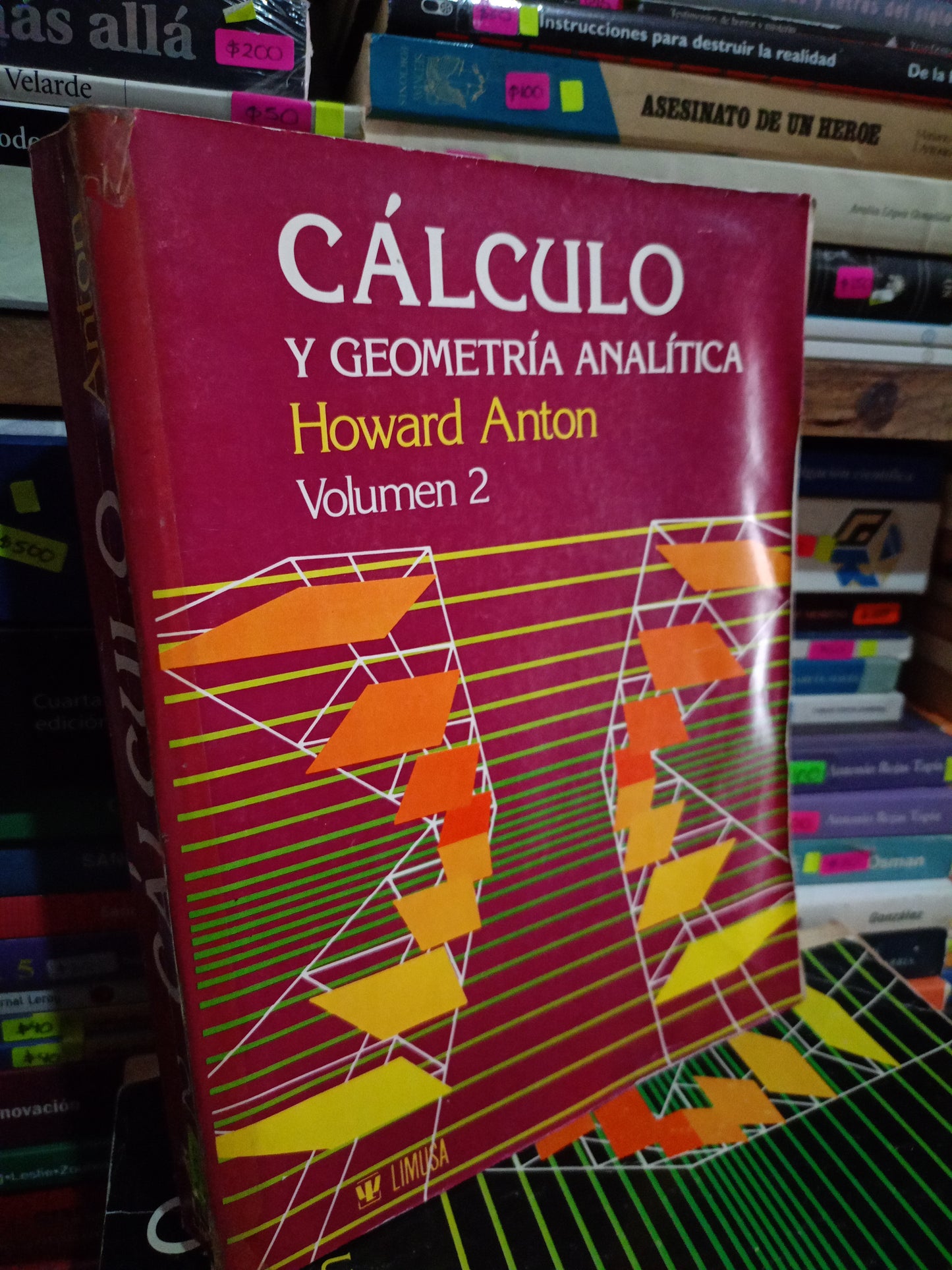 CALCULO POR HOWARD ANTON USADO MATE LITERARIO 305