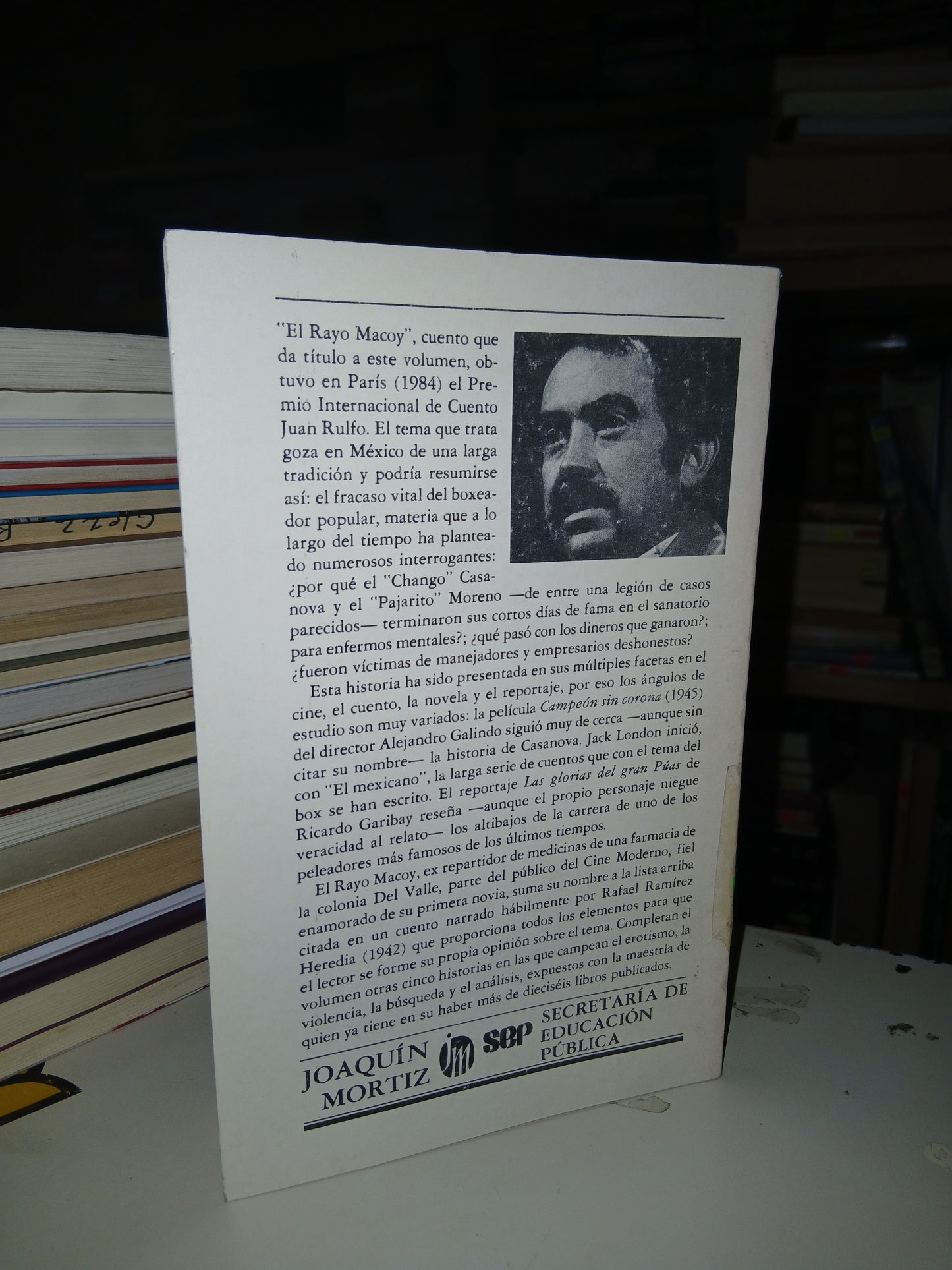 EL RAYO MACOY POR RAFAEL RAMÍREZ HEREDIA USADO ANTOLOGÍA LITERARIO 207