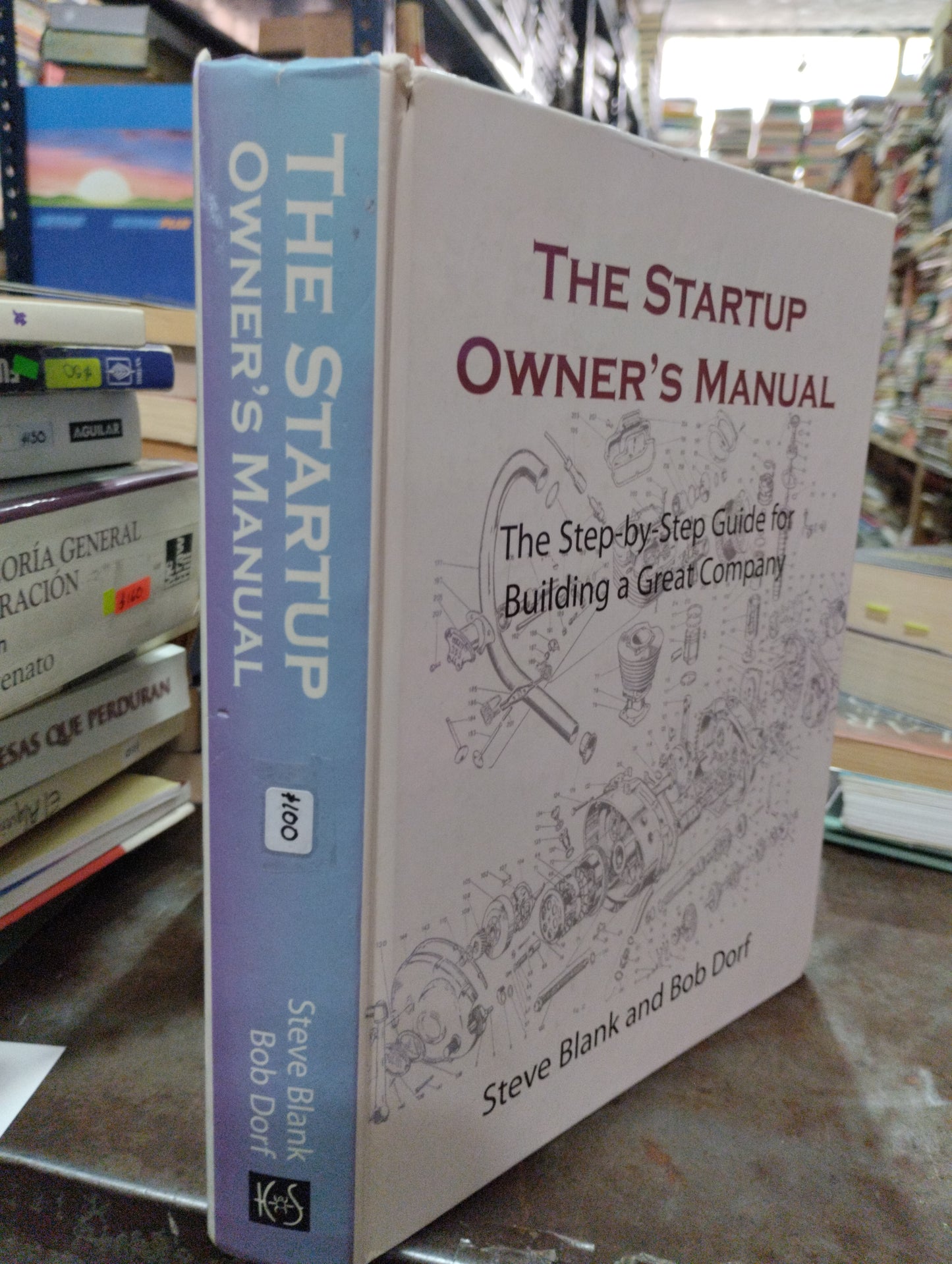 THE STARTUP OWNERS MANUAL POR STEVE BLANK AND BOB DORF USADO IDIOMAS ALDAMA