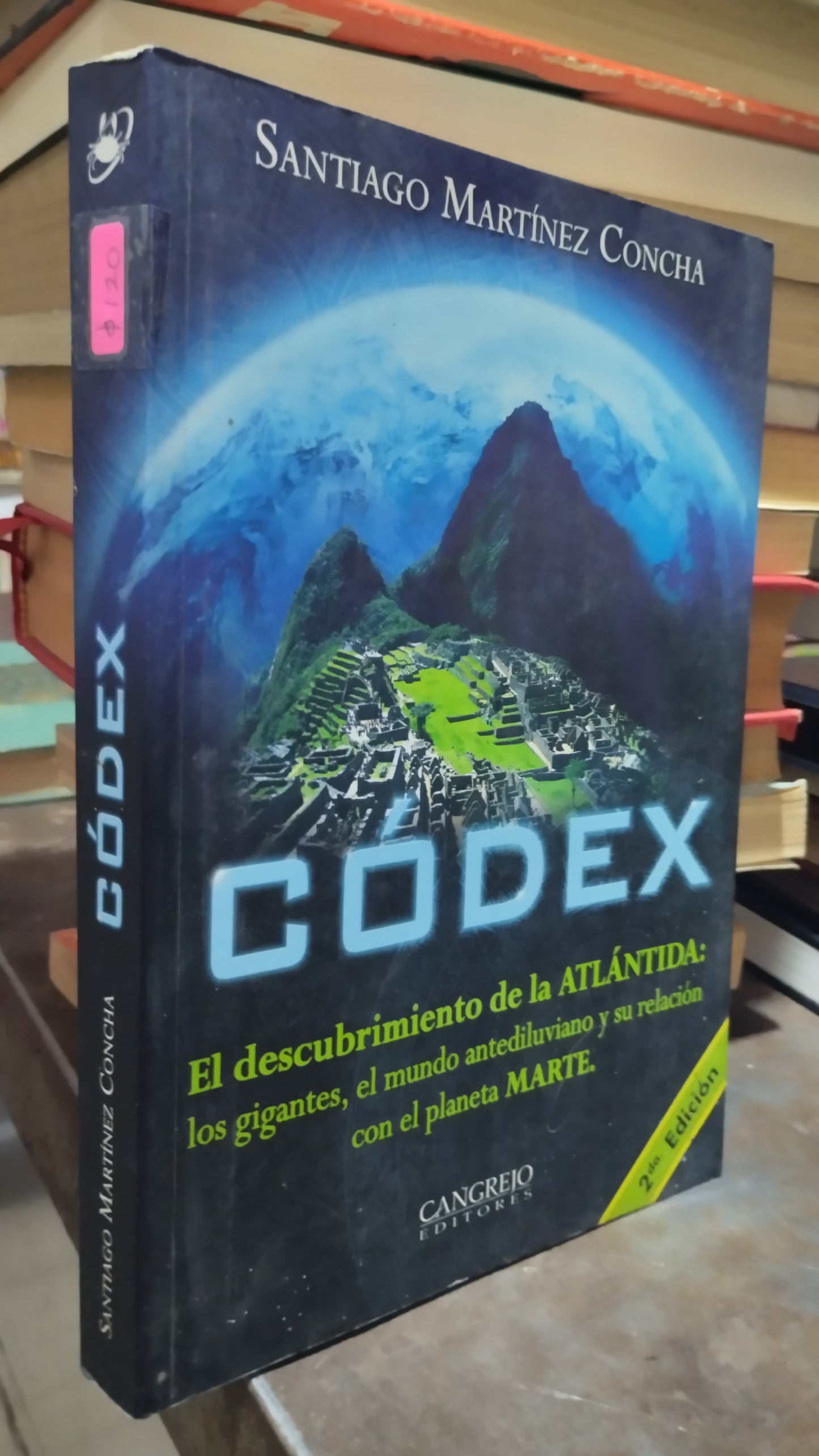 CODEX POR SANTIAGO MARTINEZ CONCHA LIBRO USADO HISTORIA ALDAMA