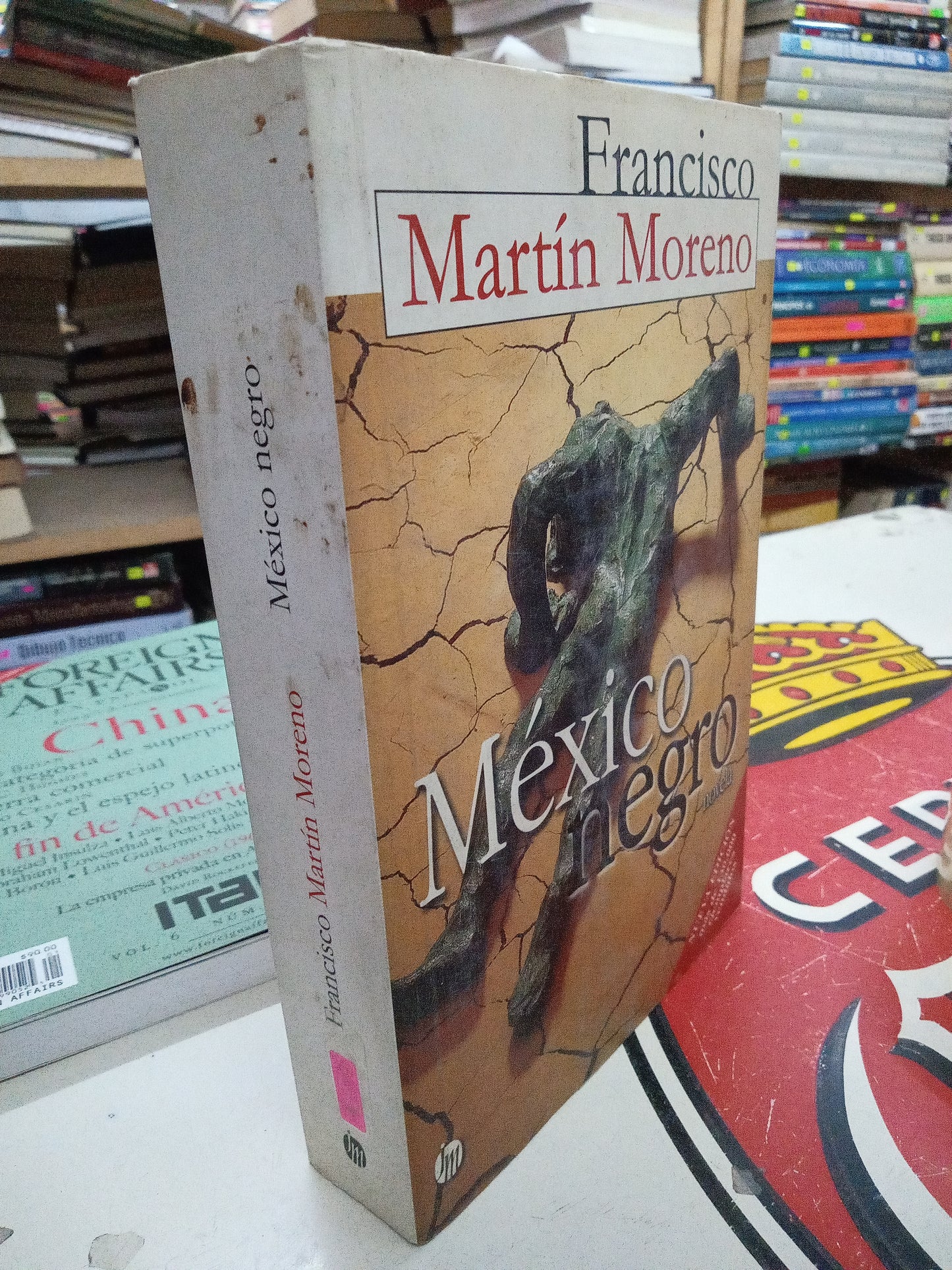 MEXICO NEGRO POR FRANCISCO MARTIN MORENO USADO POLÍTICA LITERARIO 207