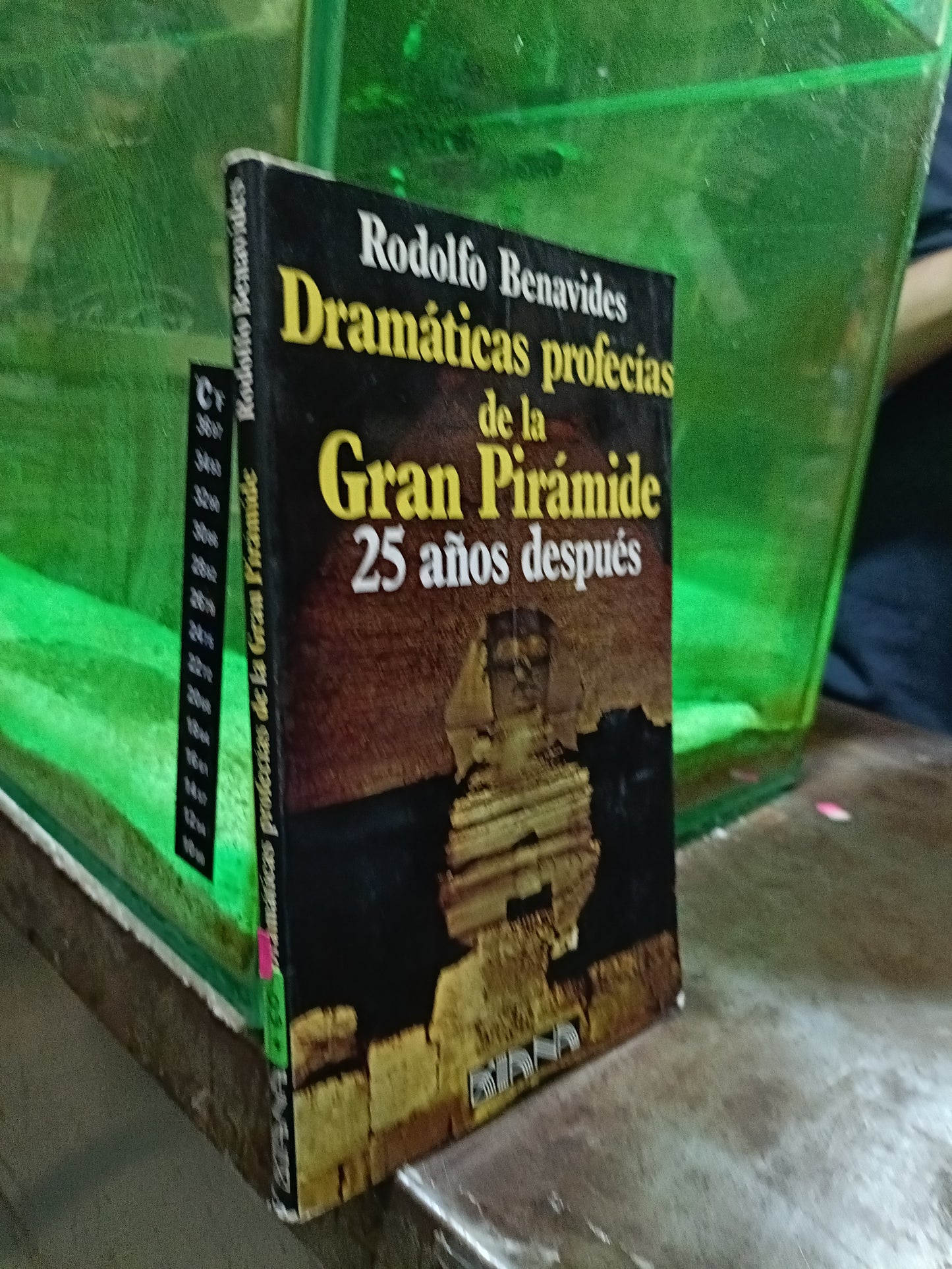 DRAMATICAS PROFECIAS DE LA GRAN PIRAMIDE 25 AÑOS DESPUES POR RODOLFO BENAVIDES USADO ESOTERISMO ALDAMA