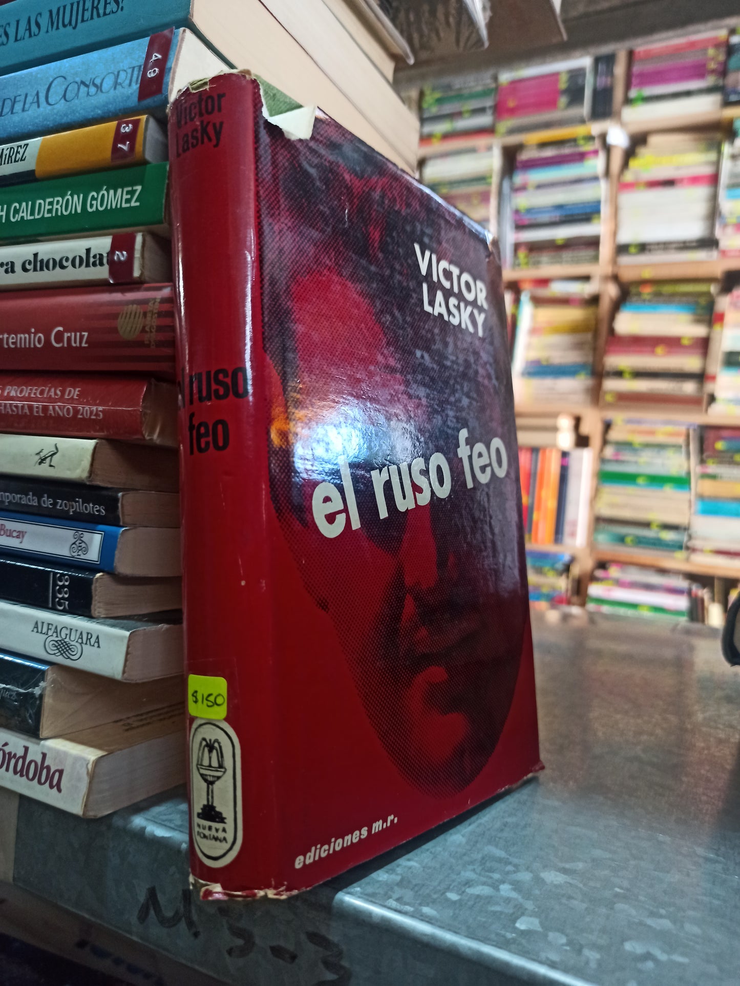 EL RUSO FEO POR VICTOR LASKEY USADO NOVELAS ALDAMA