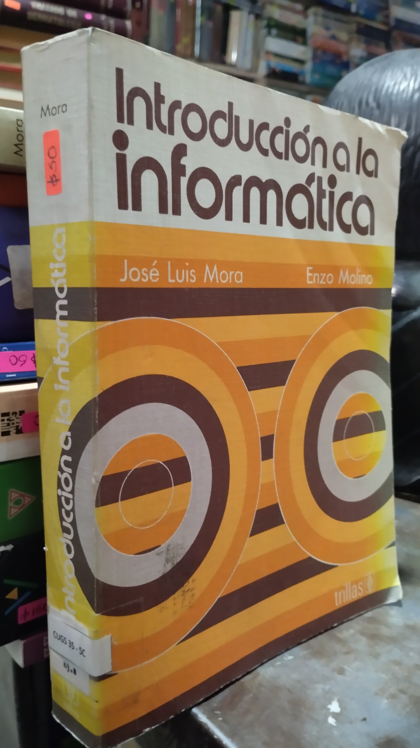 INTRODUCCION A LA INFORMATICA POR JOSE LUIS MORA LIBRO USADO COMPUTACION ALDAMA