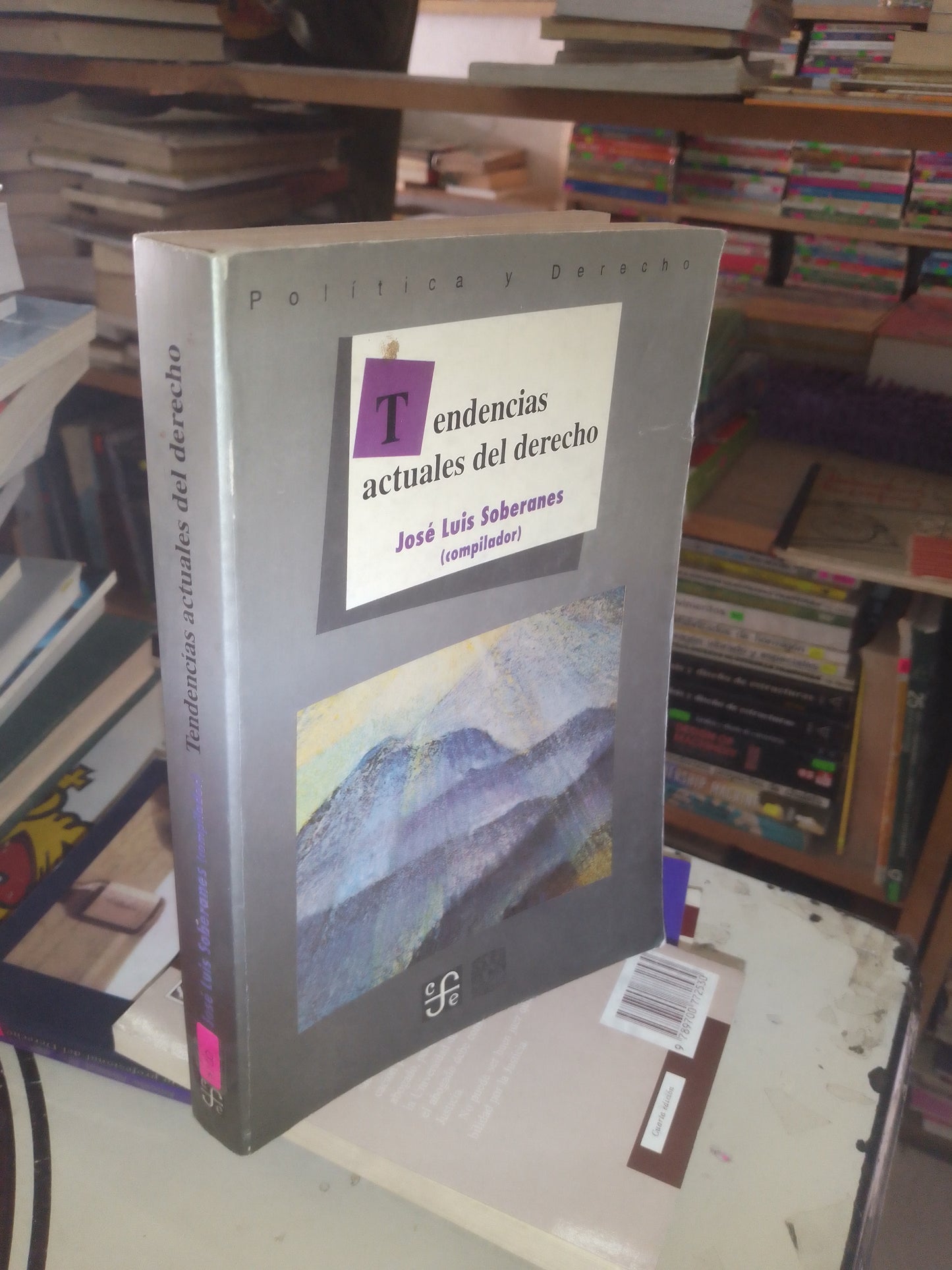 TENDENCIAS ACTUALES DEL DERECHO COMPILADO POR JOSÉ LUIS SOBERANES USADO DERECHO LITERARIO 207