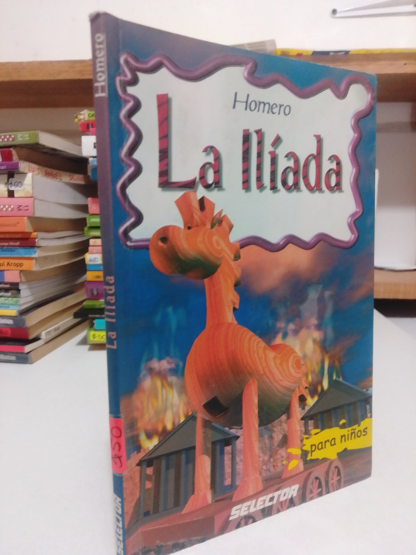 LA ILIADA POR HOMERO USADO INFANTIL JUAREZ