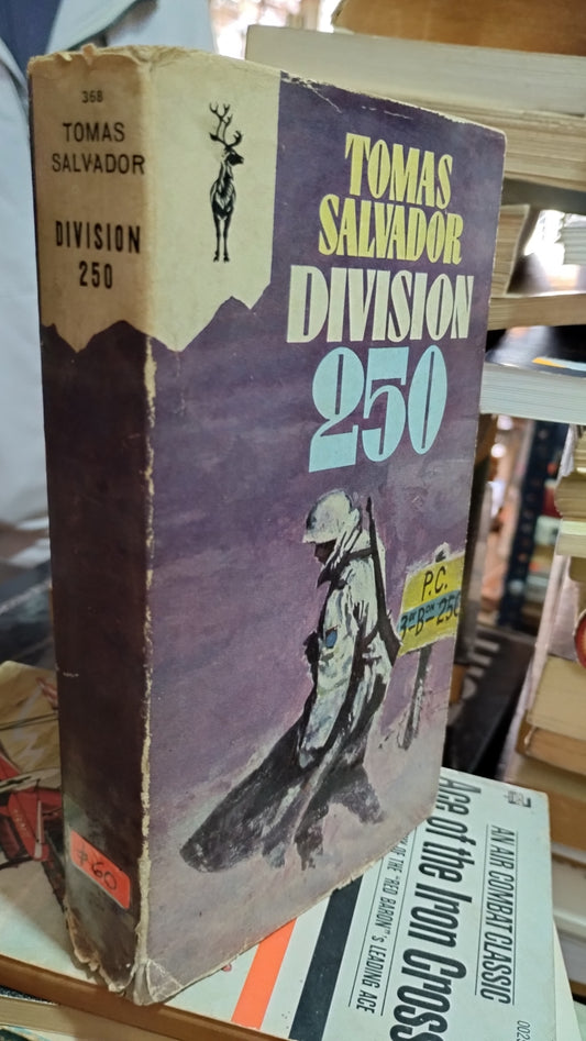 DIVISION 250 POR TOMAS SALVADOR LIBRO USADO HISTORIA ALDAMA