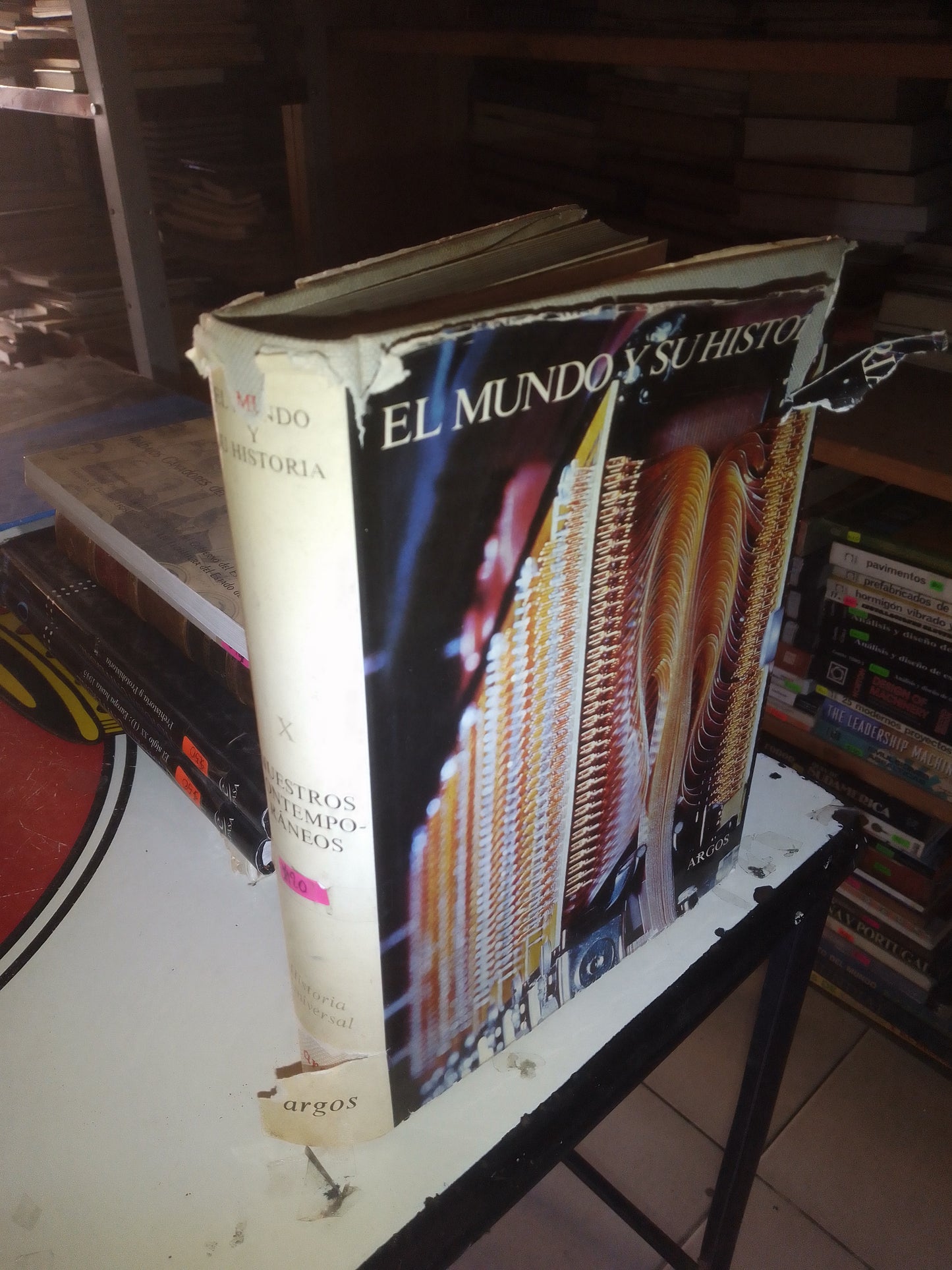 EL MUNDO Y SU HISTORIA TOMO X: NUESTROS CONTEMPORÁNEOS POR MARCEL RONCAYOLO USADO HISTORIA LITERARIO 207