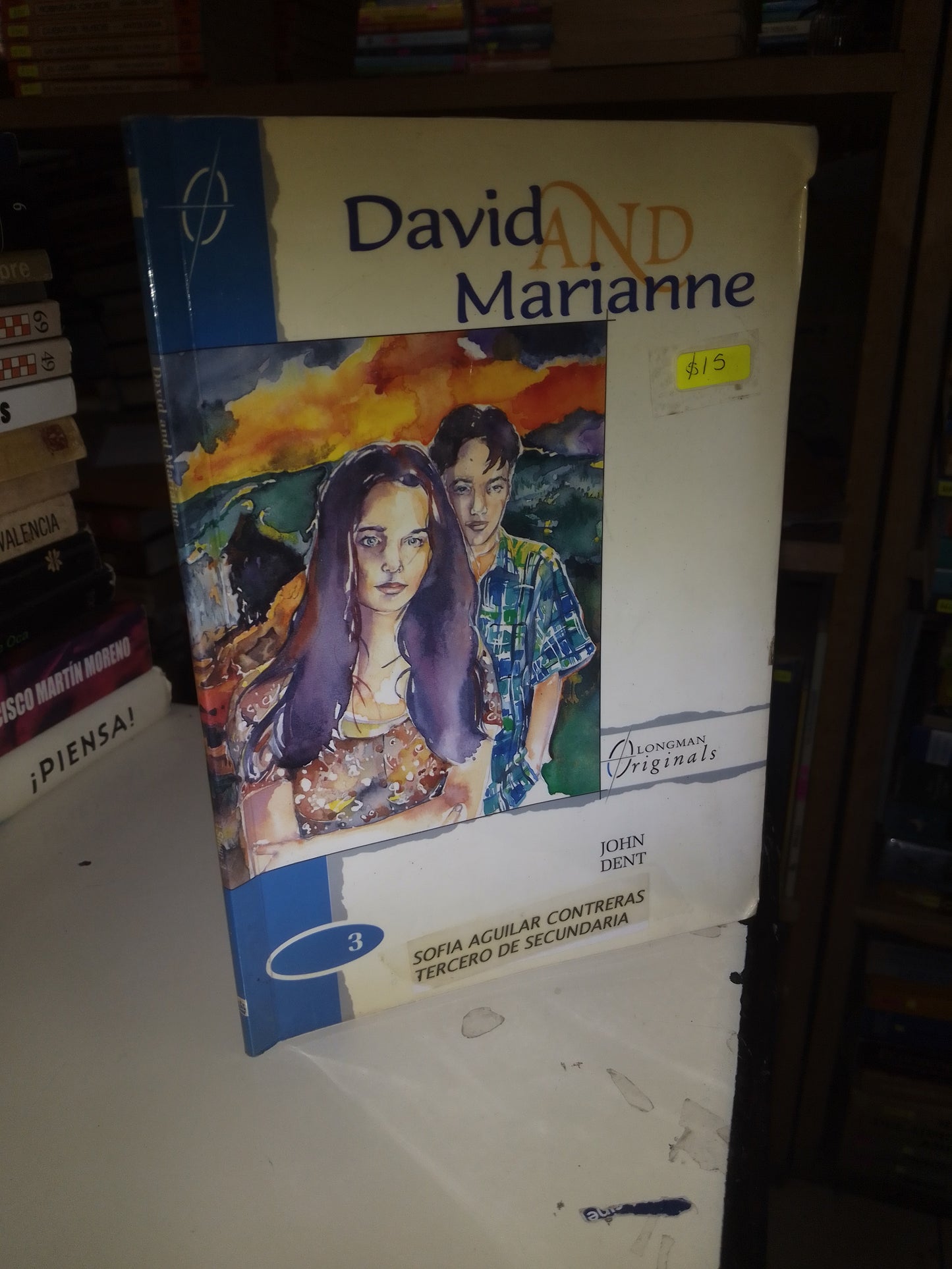 DAVID AND MARIANNE POR JOHN DENT USADO IDIOMAS LITERARIO 207