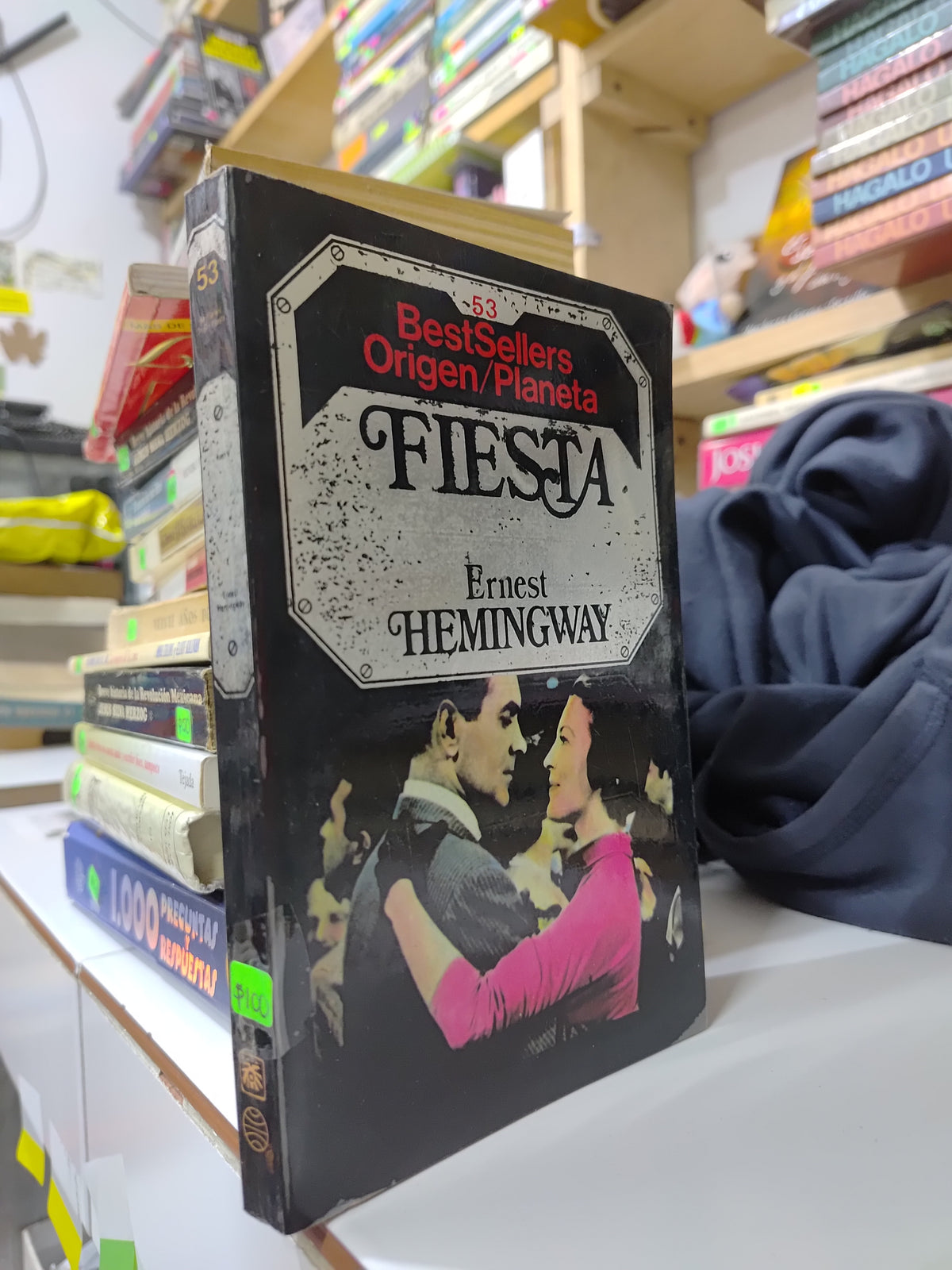 FIESTA POR ERNEST HEMINGWAY USADO NOVELAS JUAREZ 507