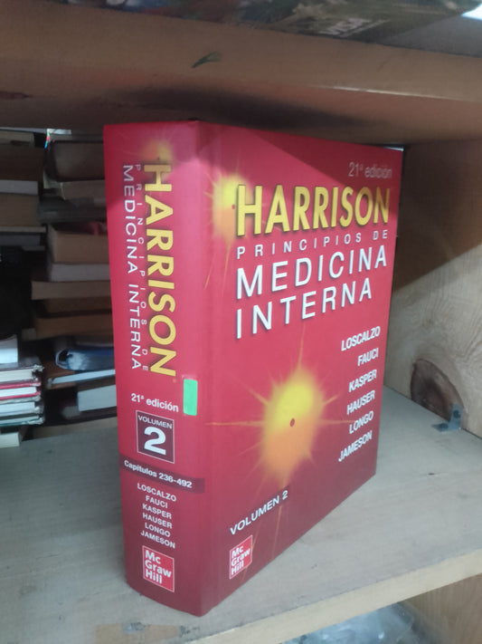 HARRISON PRINCIPIOS DE MEDICINA INTERNA VOLUMEN 2 (VARIOS AUTORES) USADO MEDICINA LITERARIO 207