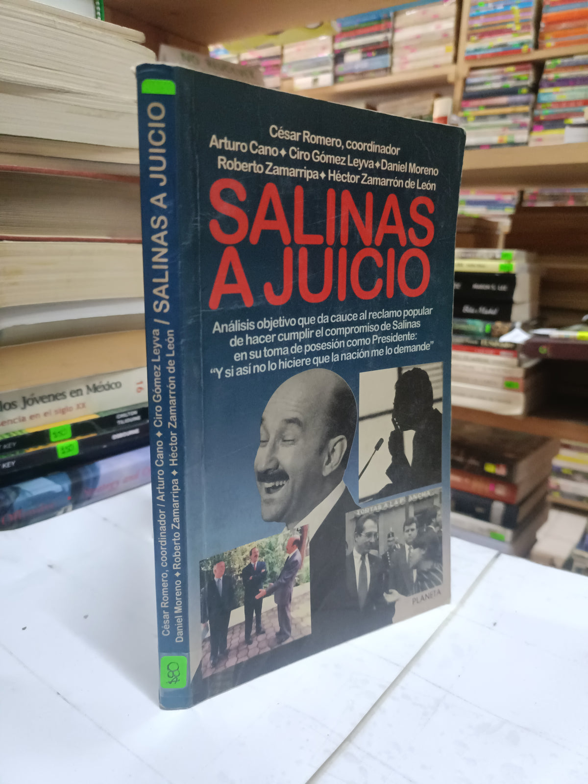 SALINAS A JUICIO POR CESAR ROMERO USADO POLITICA LITERARIO 207
