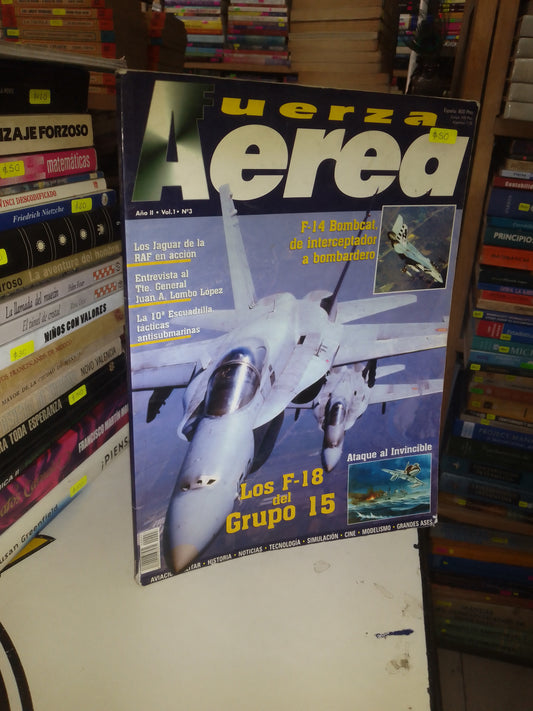 FUERZA AÉREA (REVISTA) USADO HISTORIA LITERARIO 207