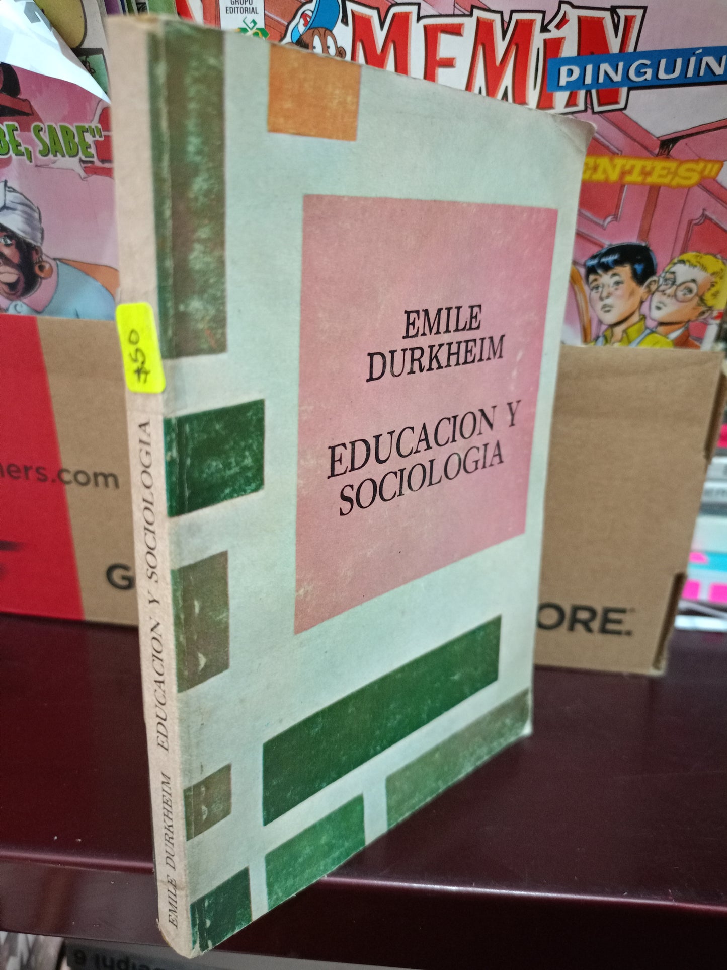 EDUCACION Y SOCIOLOGIA POR EMILE DURKHEIM USADO EDUCACIÓN LITERARIO 305