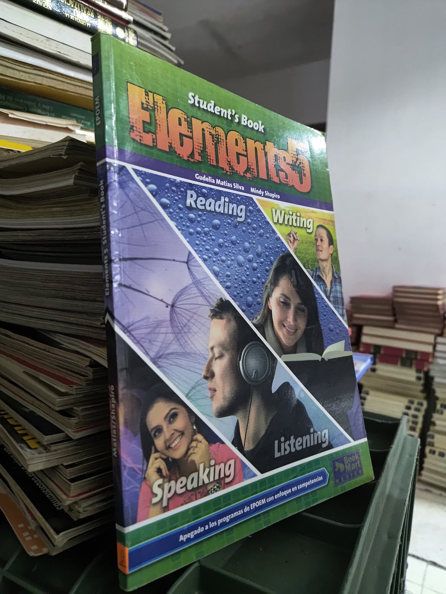 ELEMENTS 5 STUDENTS BOOK POR GUDELIA MATIAS SILVA USADO IDIOMAS JUAREZ 515