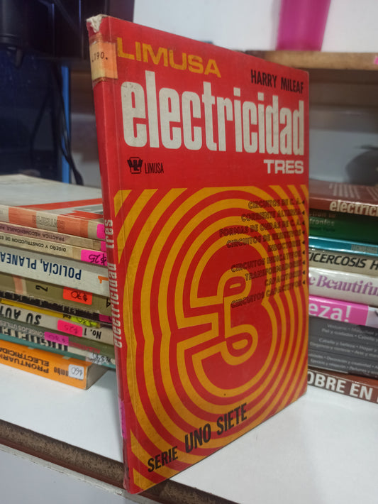 ELECTRICIDAD TRES POR EDITORIAL LIMUSA USADO OFICIOS JUÁREZ