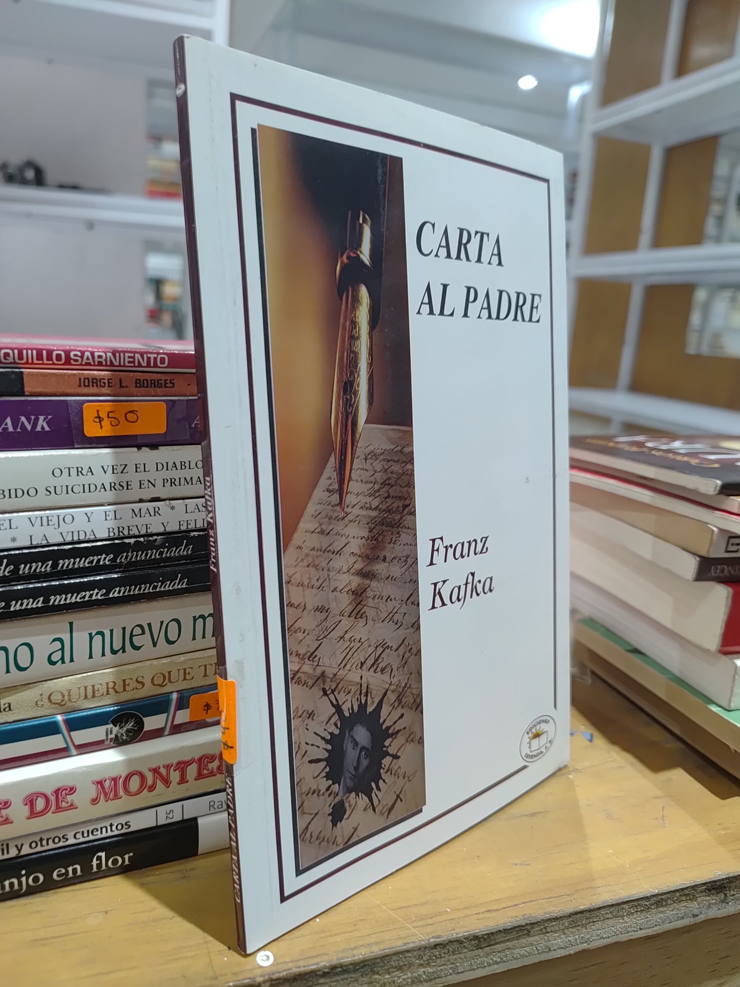CARTA AL PADRE POR FRANZ KAFKA USADO NOVELAS JUAREZ 515