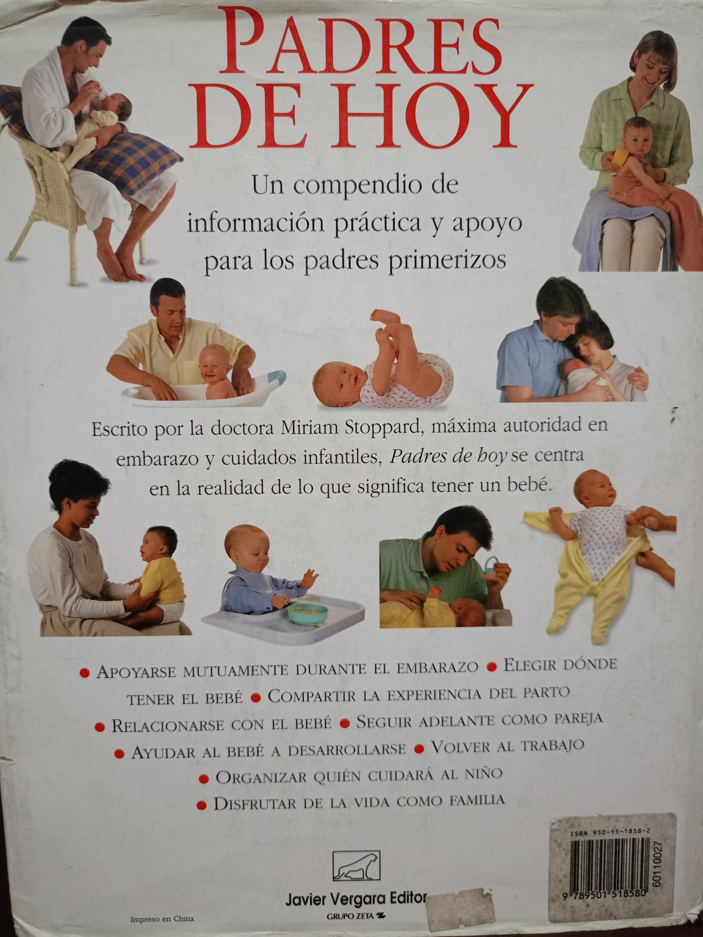 PADRES DE HOY POR MIRIAM STOPPARD USADO PSICOLOGÍA LITERARIO 305