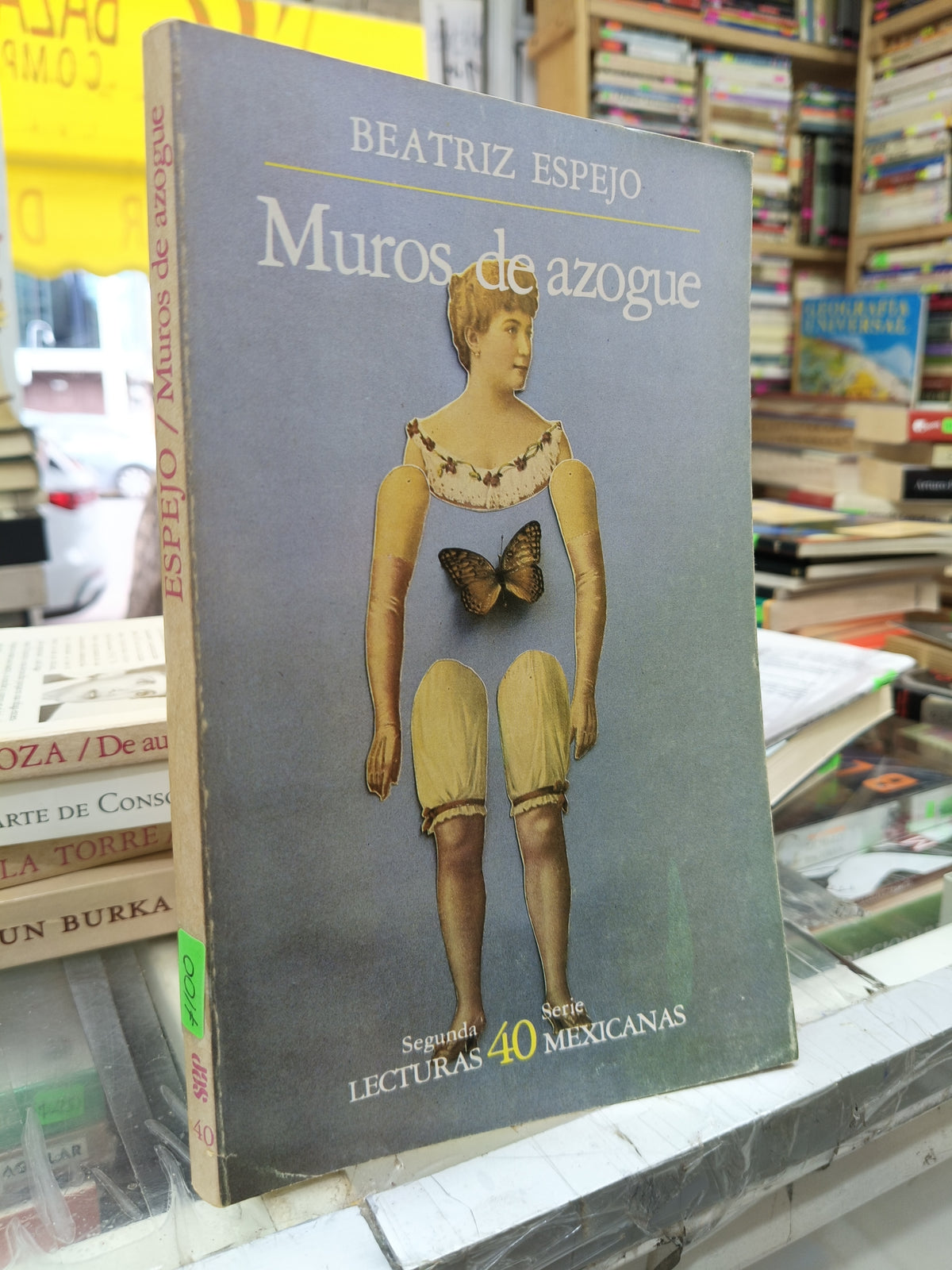 MUROS DE AZOGUE POR BEATRIZ ESPEJO USADO NOVELA JUAREZ 515