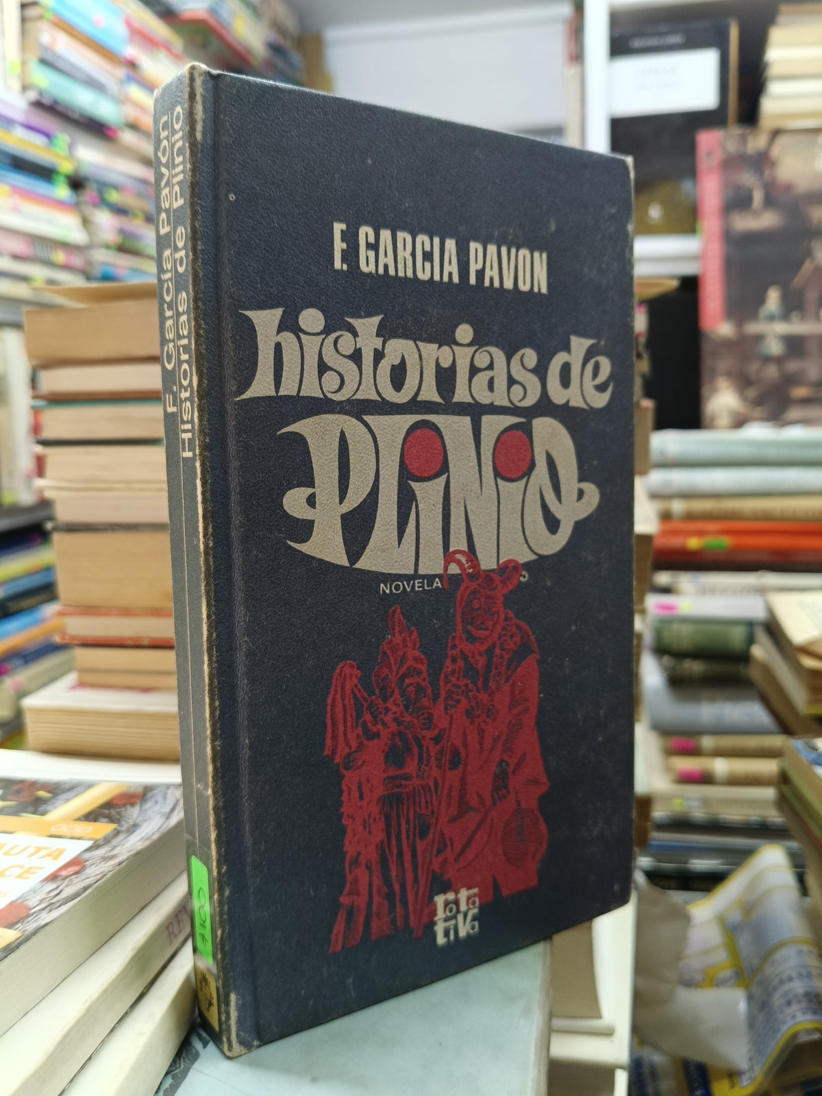 HISTORIA DE PLINIO POR F. GARCIA PAVON USADO NOVELA JUAREZ 515