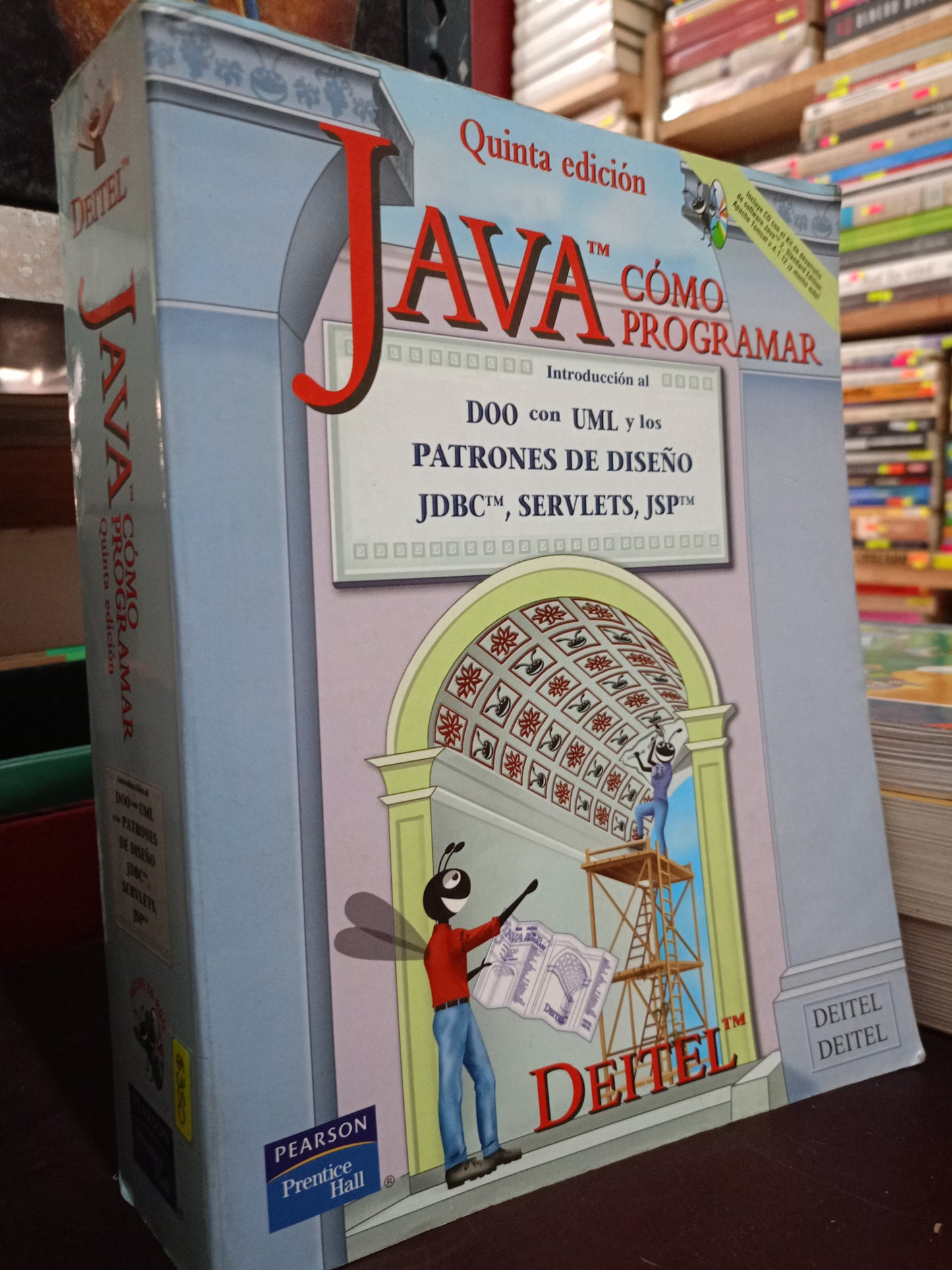 JAVA COMO PROGRAMAR POR DEITEL USADO COMPUTO LITERARIO 305