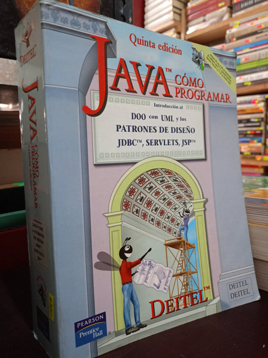 JAVA COMO PROGRAMAR POR DEITEL USADO COMPUTO LITERARIO 305