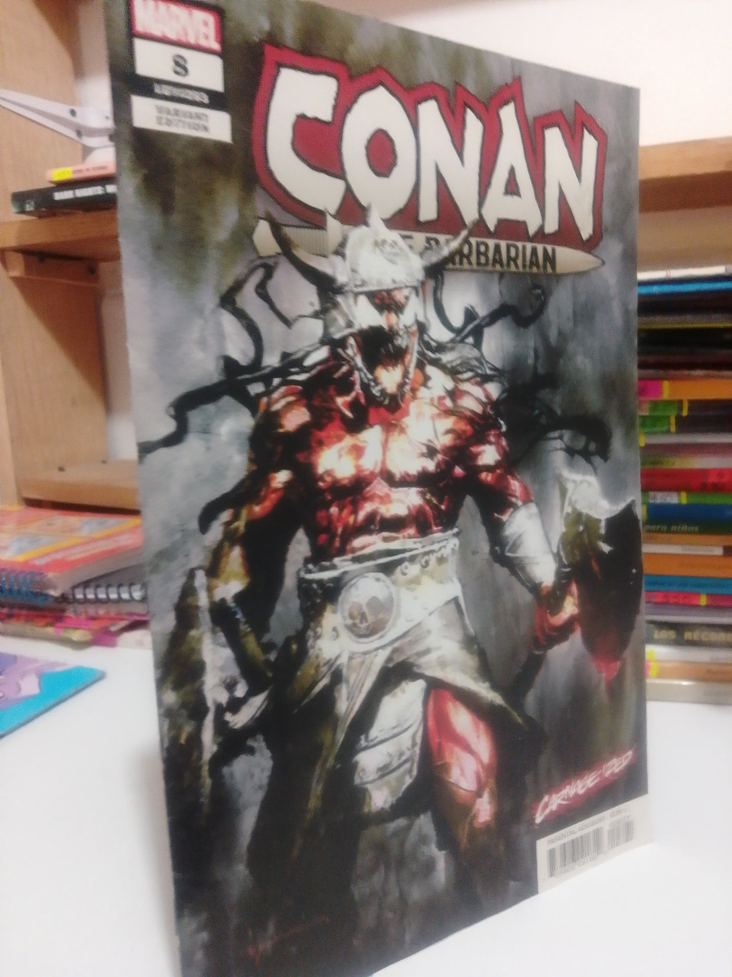 COMIC CONAN BARBARIAN USADO INFANTIL JUAREZ