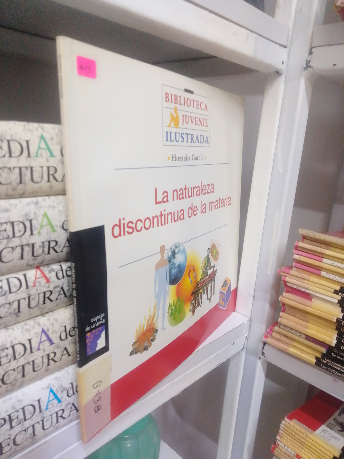 LA NATURALEZA DISCONTINUA DE LA MATERIA, POR HORACIO GARCIA, USADO, INFANTIL, JUAREZ 515