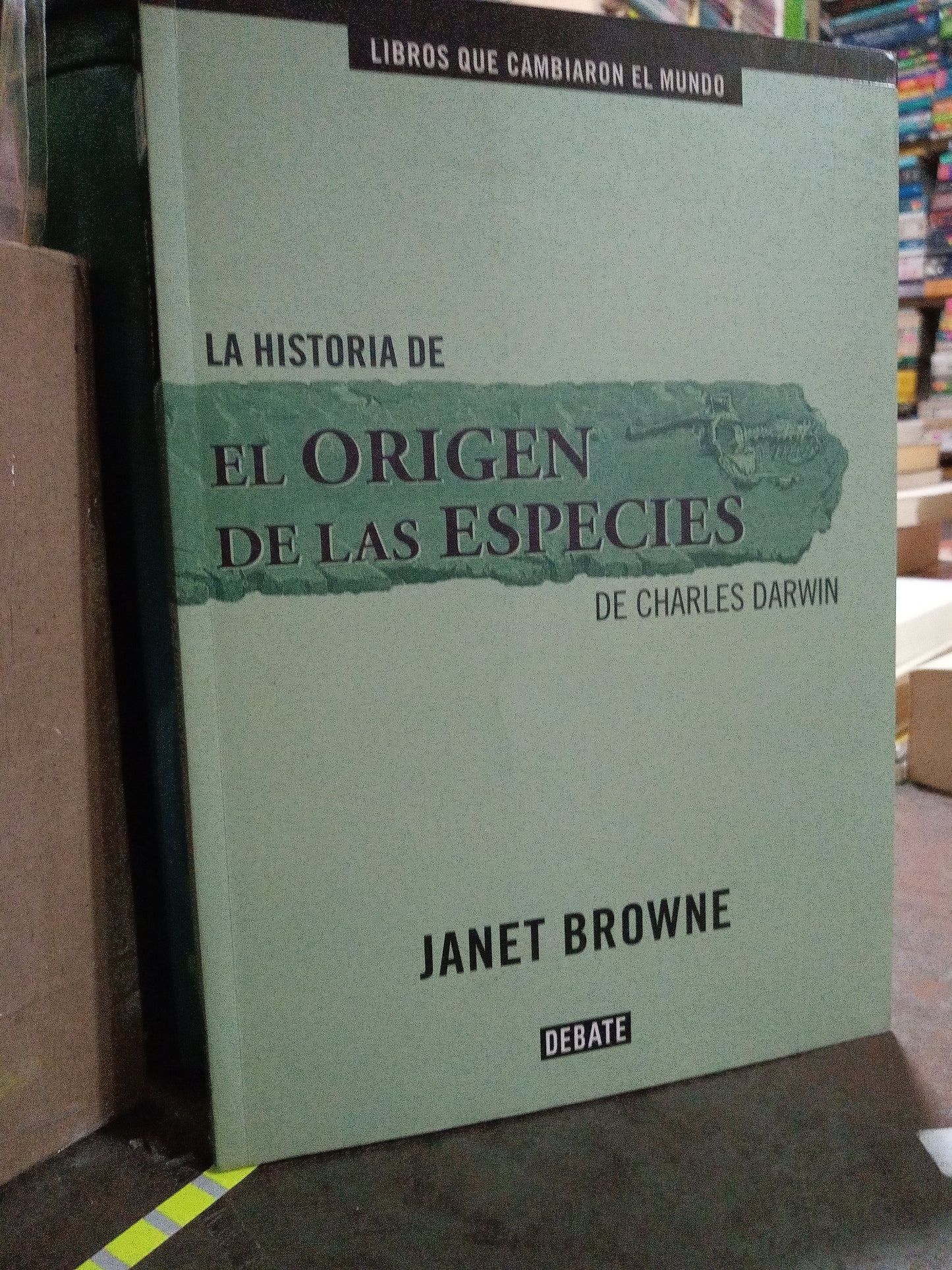 EL ORIGEN DE LAS ESPECIES PIR CHARLES DARWIN USADO NOVELA ALDAMA