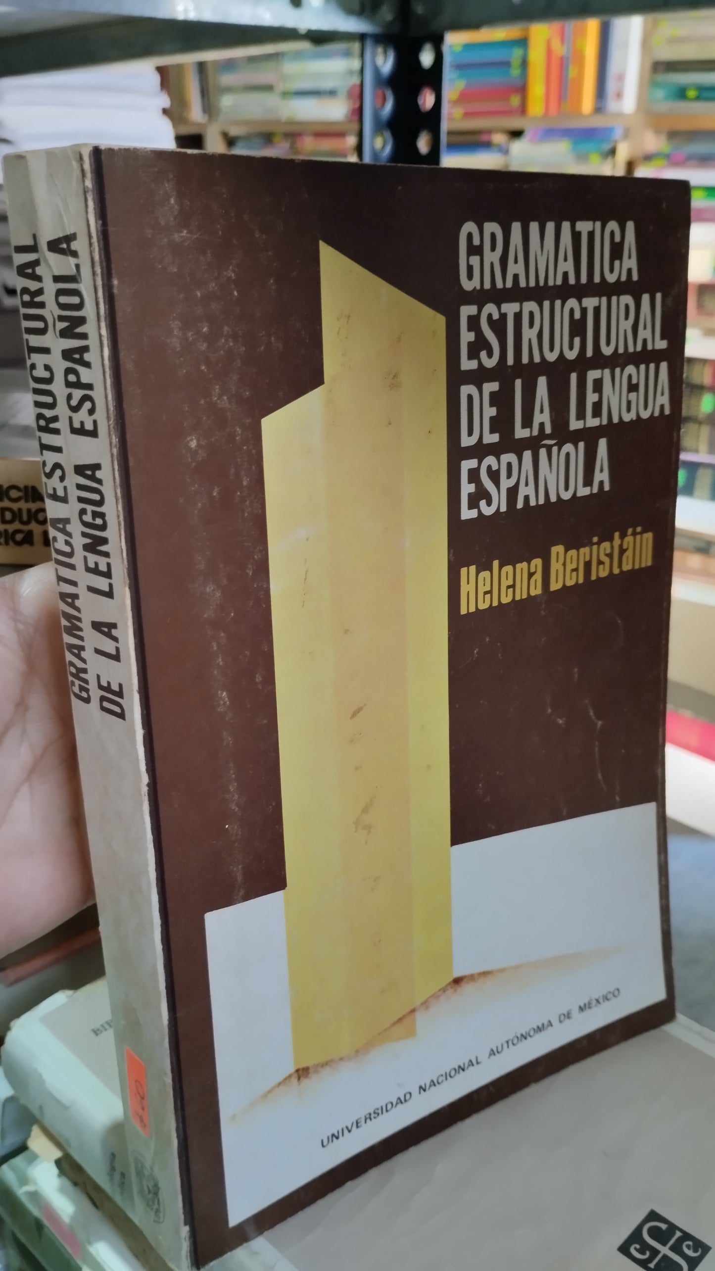 GRAMATICA ESTRUCTURAL DE LA LENGUA ESPAÑOLA POR HELENA BERISTAN LIBRO USADO EDUCACIÓN ALDAMA