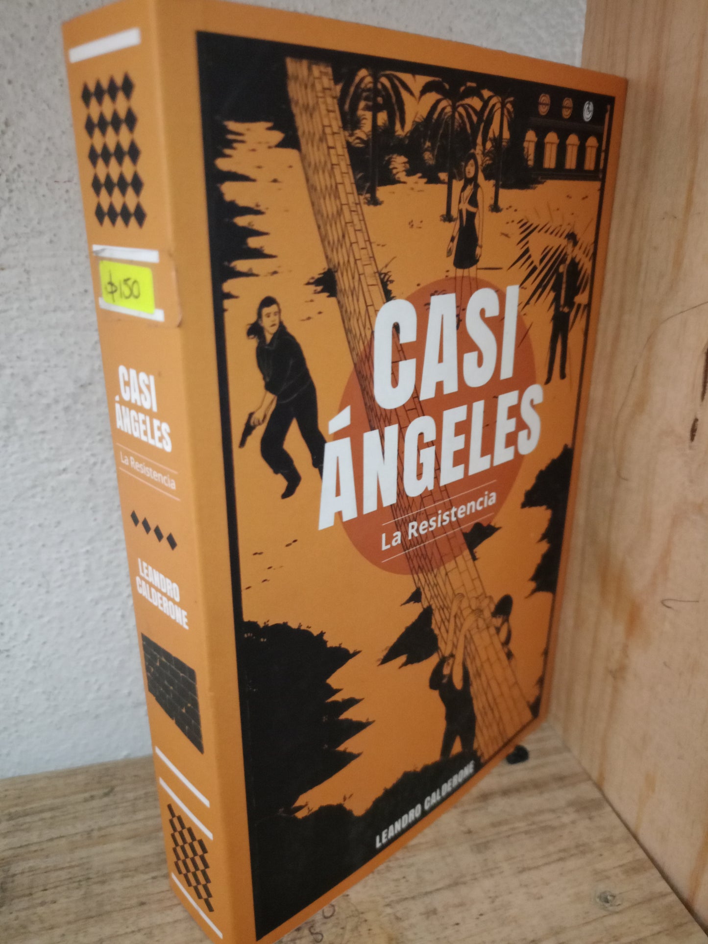 CASI ANGELES LEANDRO CALDERONE USADO NOVELA LITERARIO 305