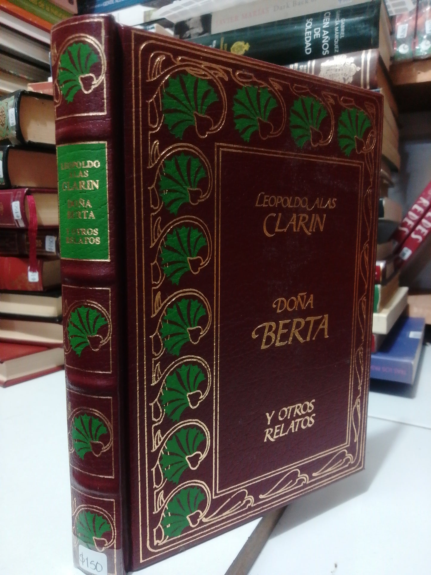 DOÑA BERTA POR LEOPOLDO ALAS CLARÍN USADO NOVELA JUÁREZ