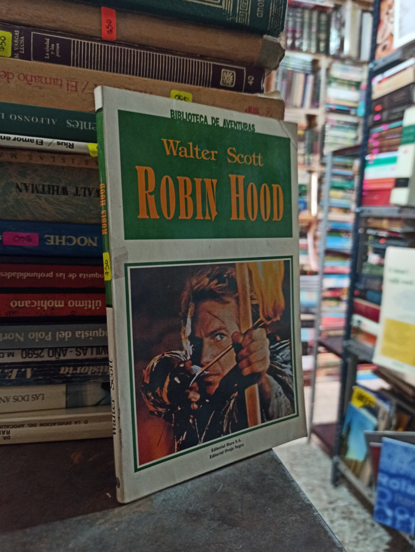 ROBIN HOOD POR WALTER SCOTT USADO NOVELAS ALDAMA
