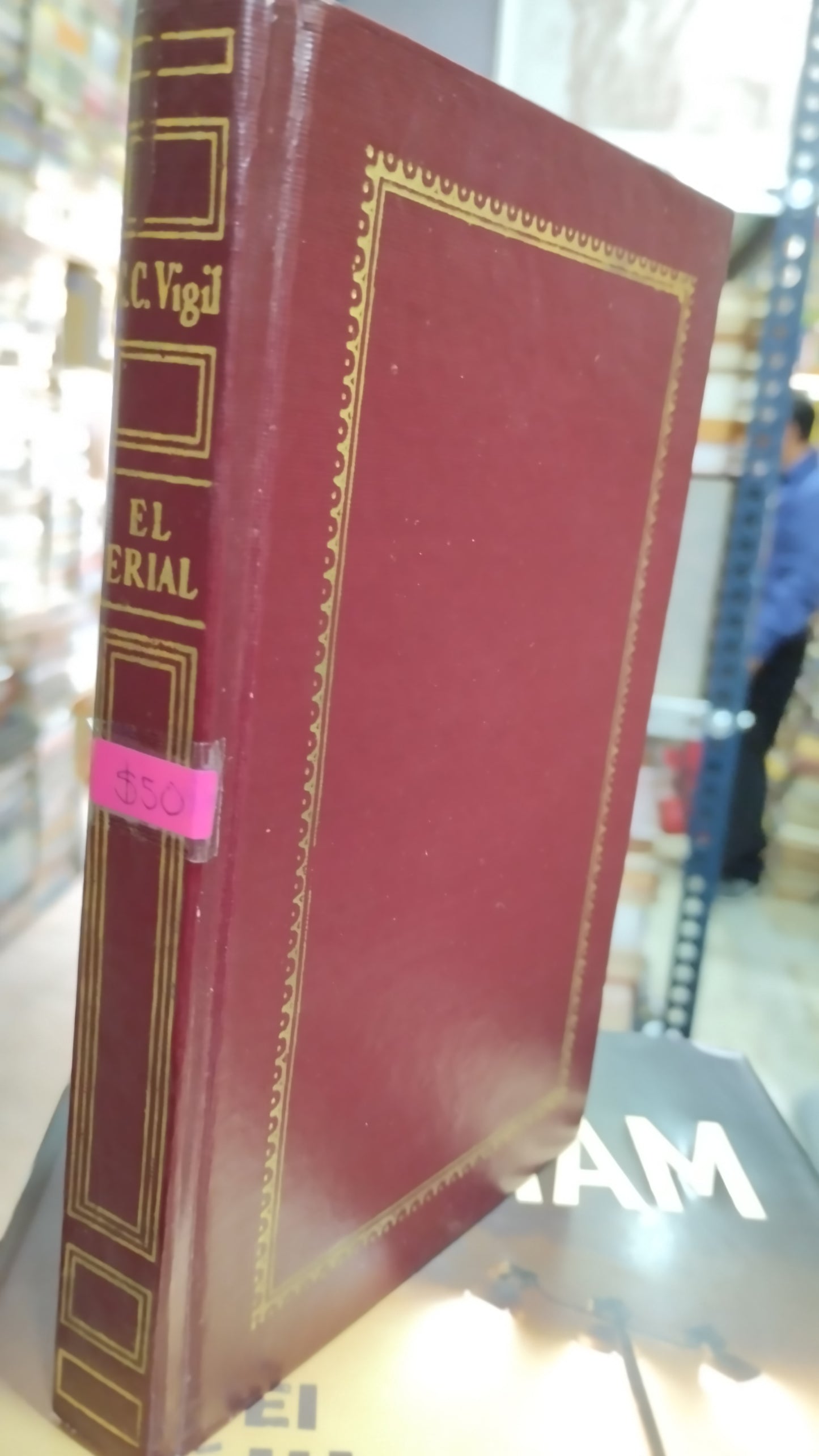 EL ERIAL POR CONSTANCIO C VIGIL LIBRO USADO NOVELAS ALDAMA