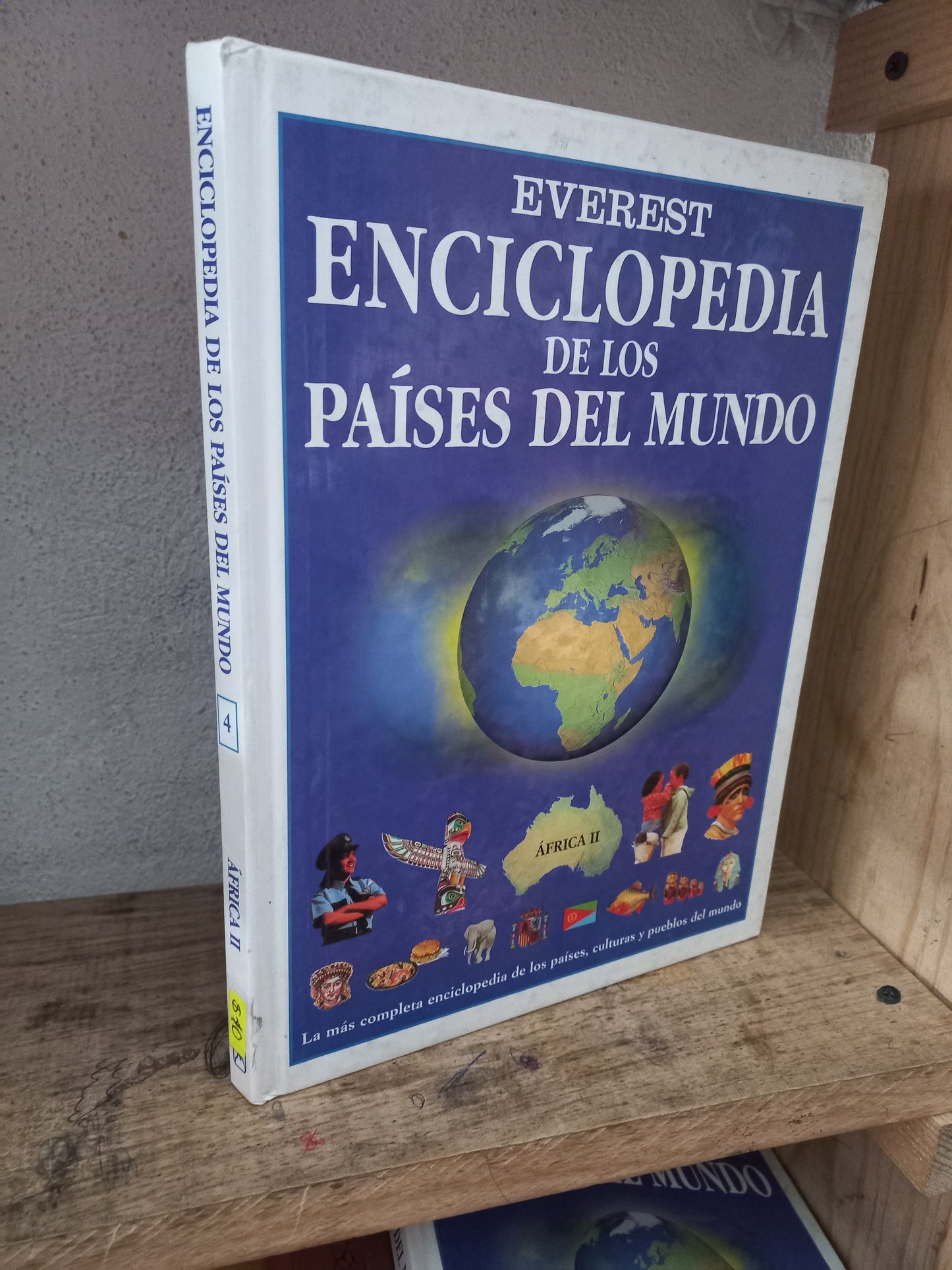 ENCICLOPEDIA DE LOS PAÍSES DEL MUNDO ÁFRICA I Y II POR SUE GRABHAM USADO HISTORIA LITERARIO 305