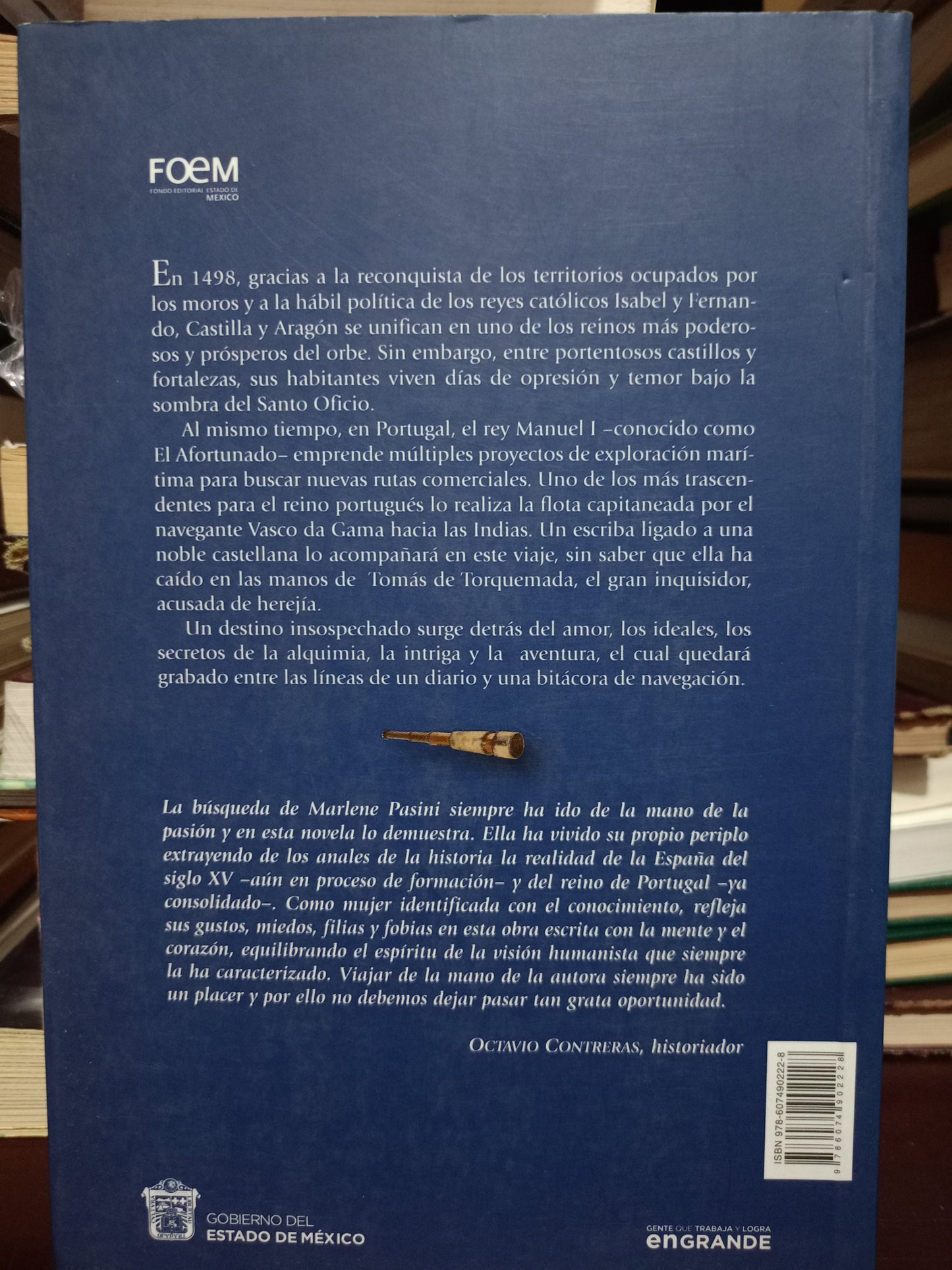 EN LA PROA DEL TIEMPO POR MARLENE PASINI USADO NOVELA LITERARIO 305