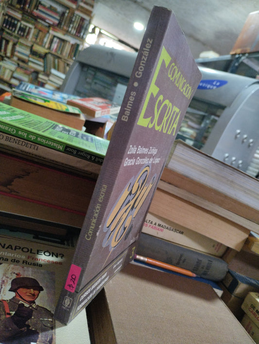 COMUNICACION ESCRITA 3 PLR ZOILA BALMES ZUÑIGA USADO EDUCACION ALDAMA