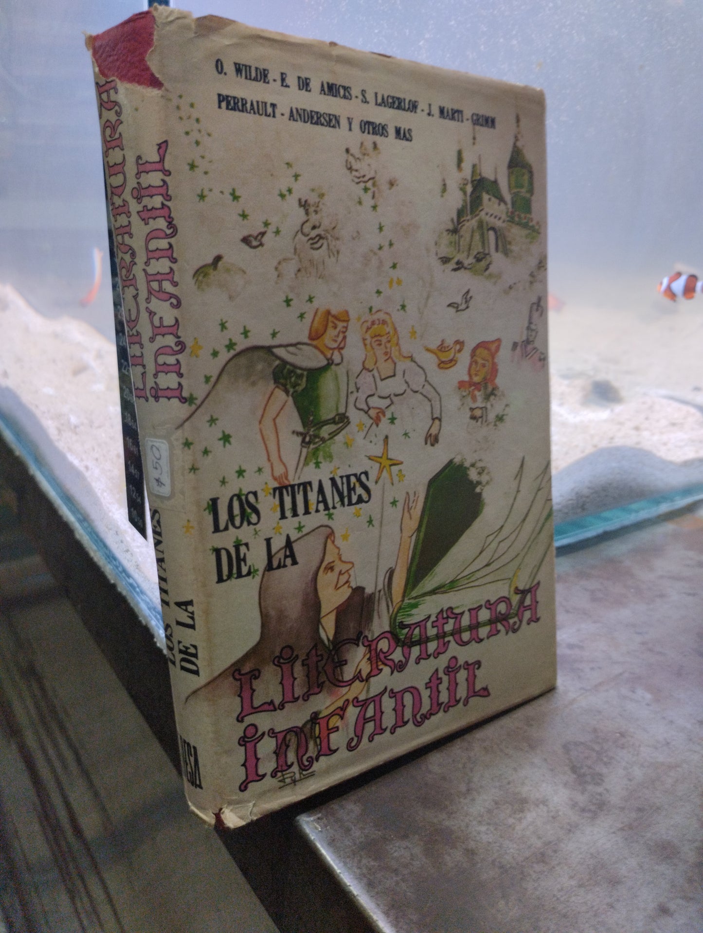LOS TITANES DE LA LITERATURA INFANTIL VARIOS AUTORES USADOS NOVELAS ALDAMA