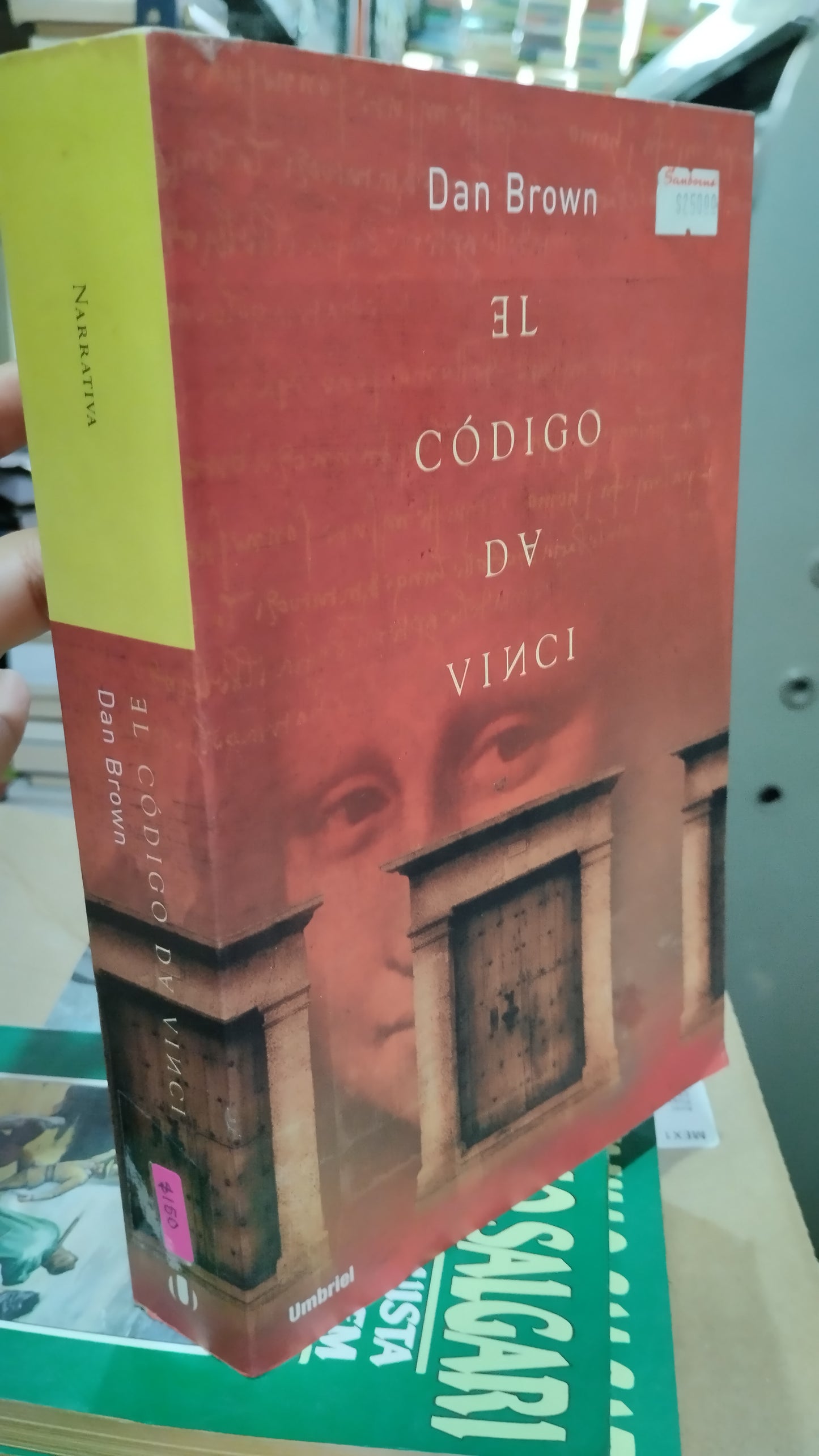 EL CODIGO DA VINCI POR DAN BROWN LIBRO USADO NOVELAS ALDAMA