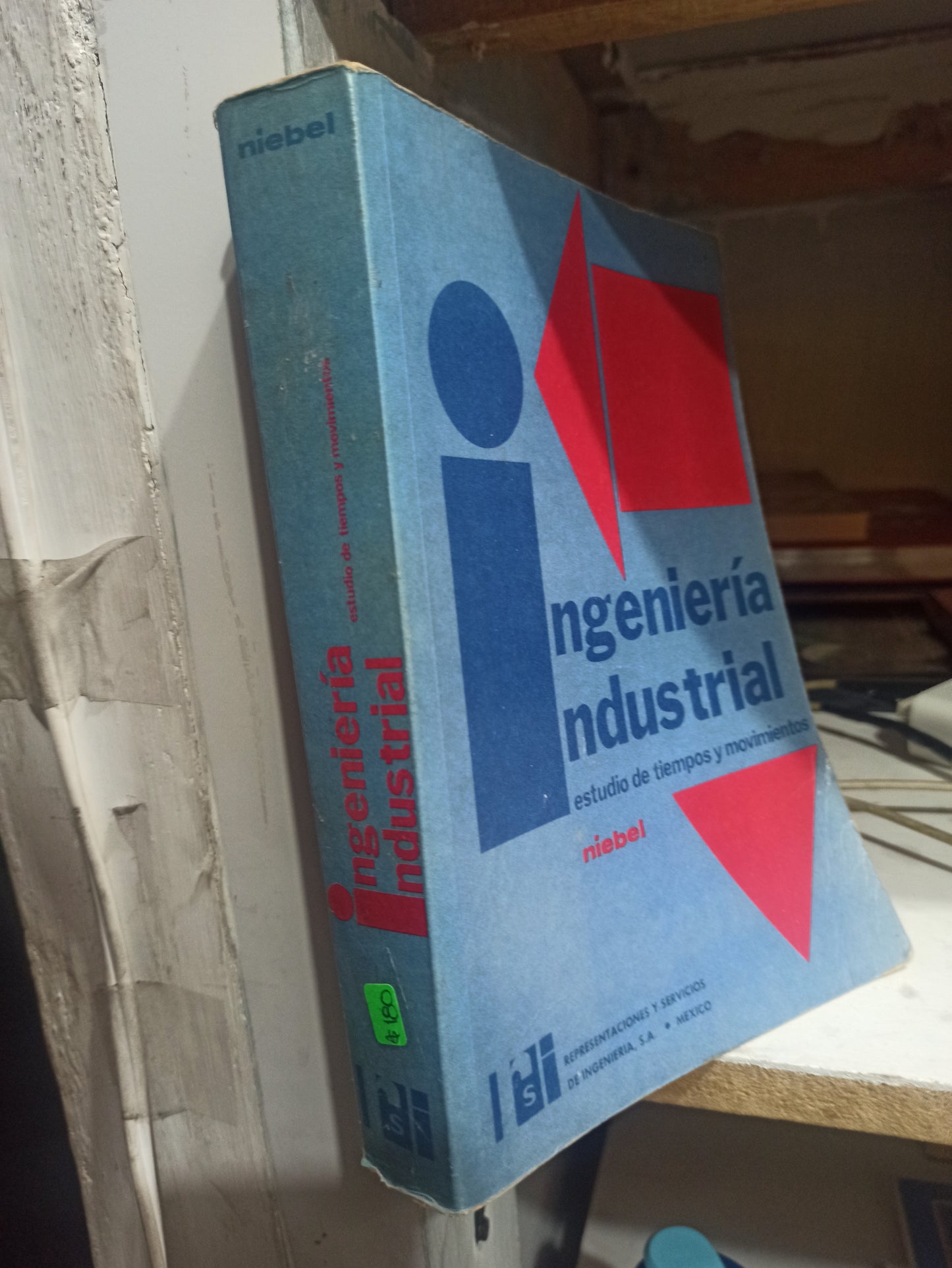 INGENIERIA INDUSTRIAL POR BENJAMIN W. NIEBEL USADO MATEMÁTICAS JUÁREZ