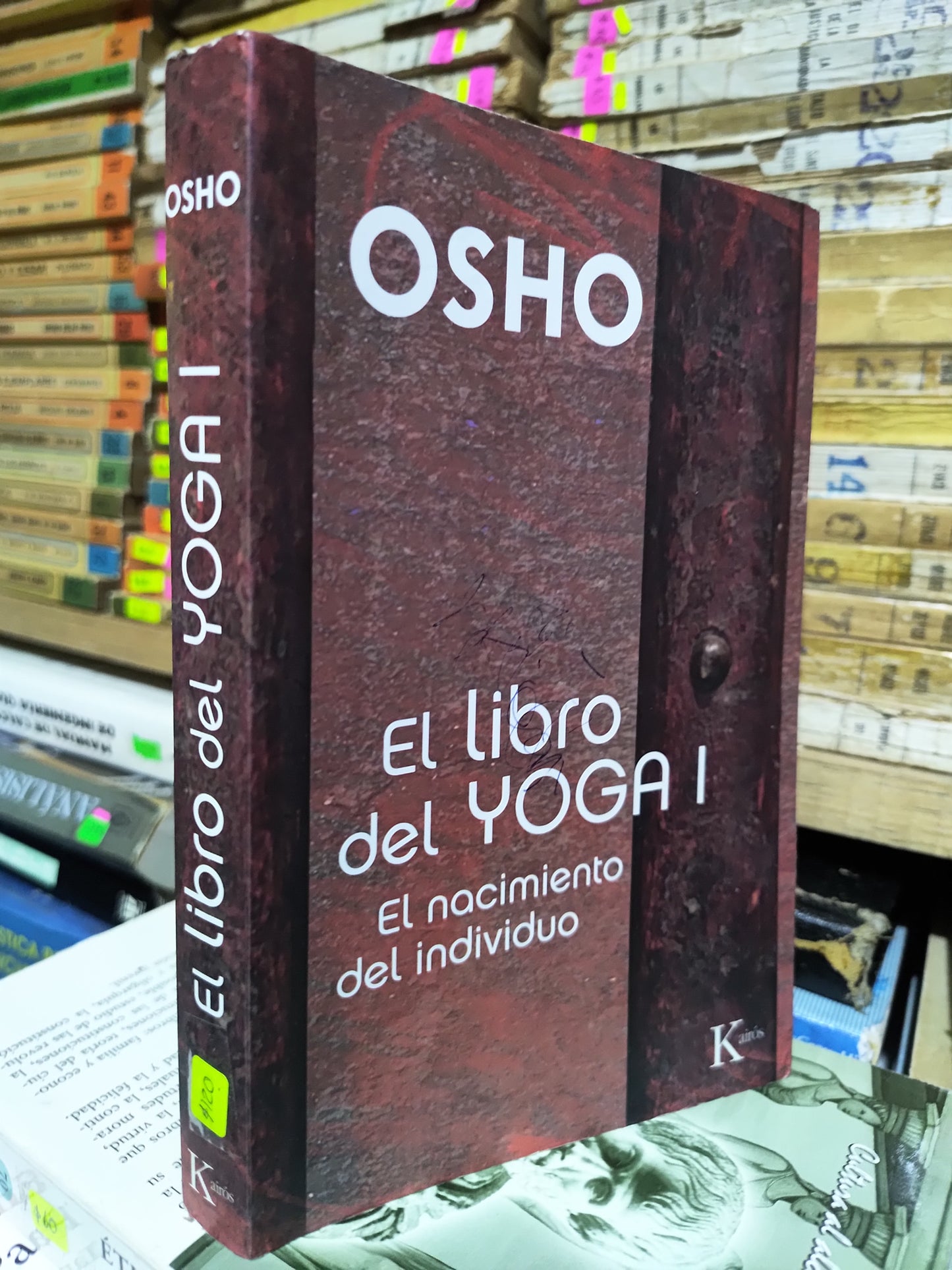 EL LIBRO DEL YOGA 1 POR OSHO USADO SUP PERSONAL JUAREZ 507