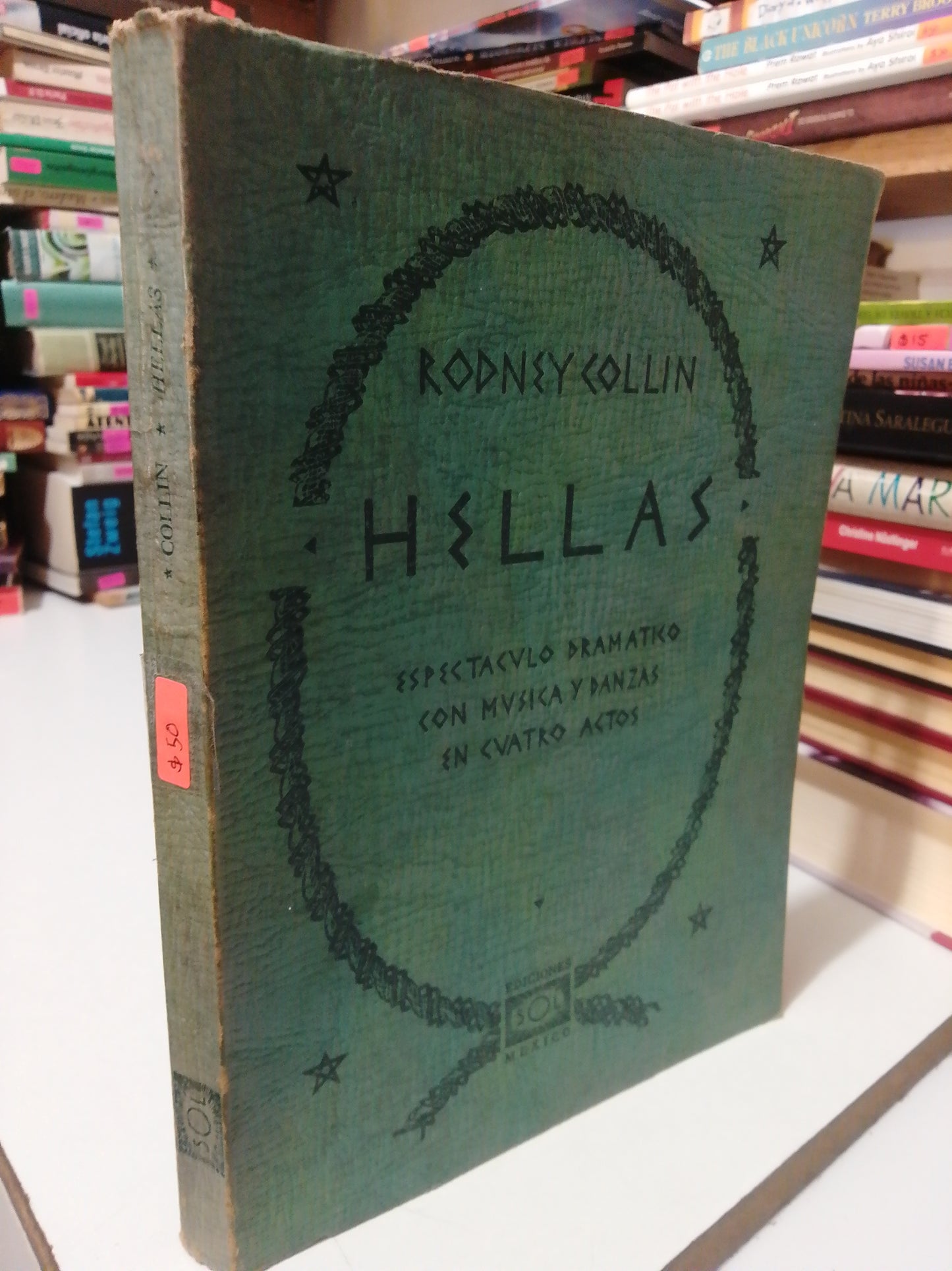 HELLAS POR RODNEY COLLIN USADO NOVELA JUÁREZ