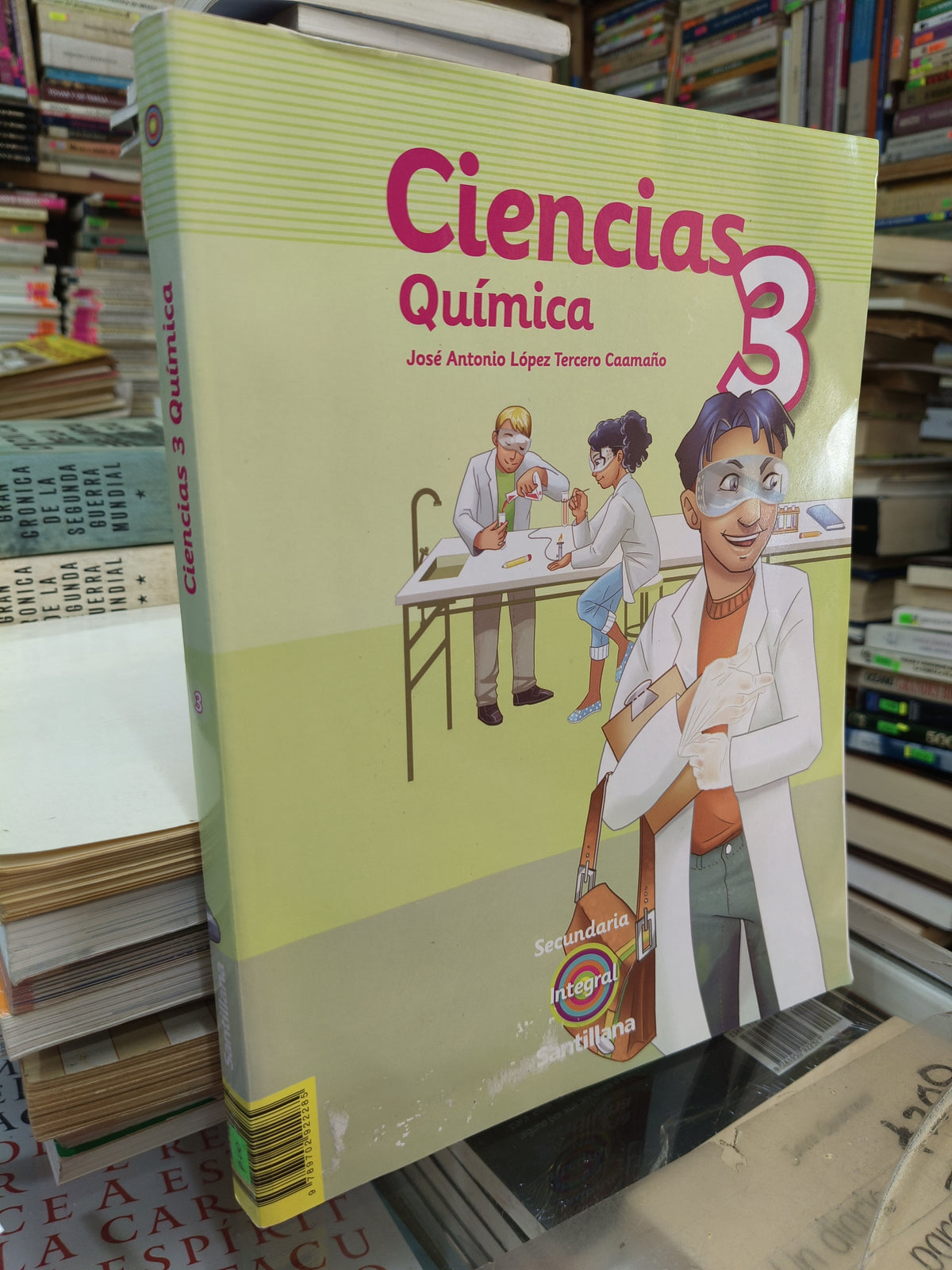 CIENCIAS QUIMICA 3 POR JOSE ANTONIO LOPEZ CAAMAÑO USADO QUIMICA JUAREZ 507