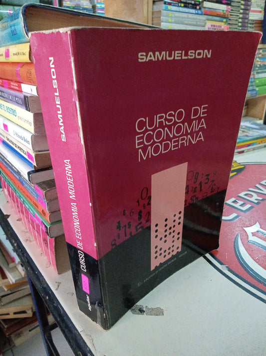 CURSO DE ECONOMIA MODERNA POR SAMUELSON USADO ADMINISTRACIÓN LITERARIO 207