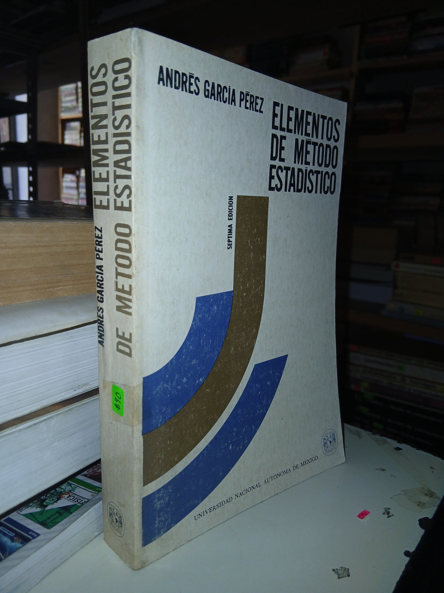 ELEMENTOS DEL MÉTODO ESTADÍSTICO POR ANDRÉS GARCÍA PÉREZ USADO ESTADÍSTICA LITERARIO 207
