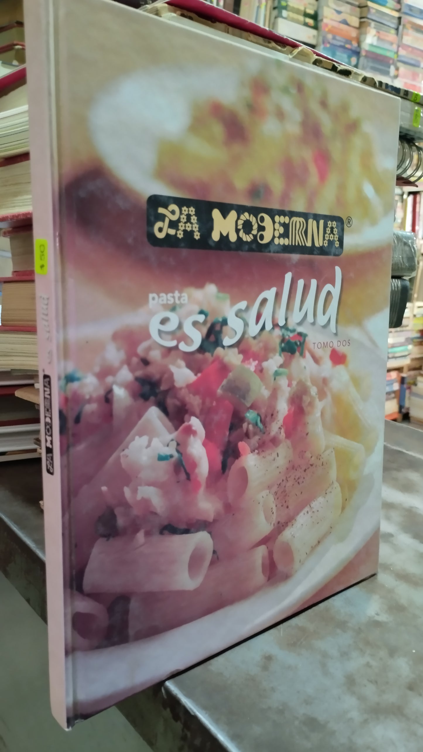 PASTA ES SALUD LIBRO USADO COCINA ALDAMA