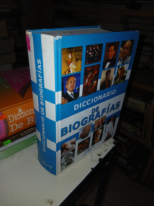 DICCIONARIO DE BIOGRAFÍAS USADO HISTORIA LITERARIO 207