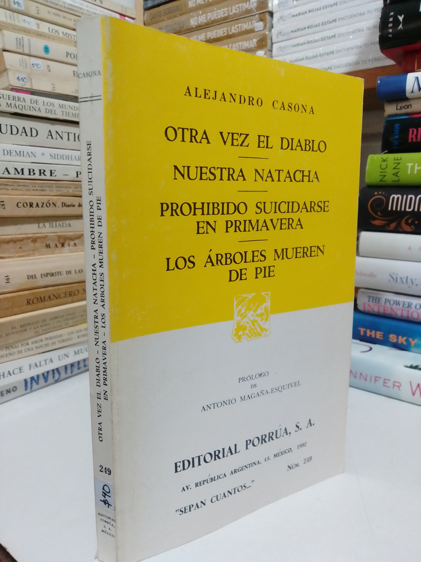 OTRA VEZ EL DIABLO Y OTROS TEXTOS POR ALEJANDRO CASONA USADO NOVELA JUÁREZ