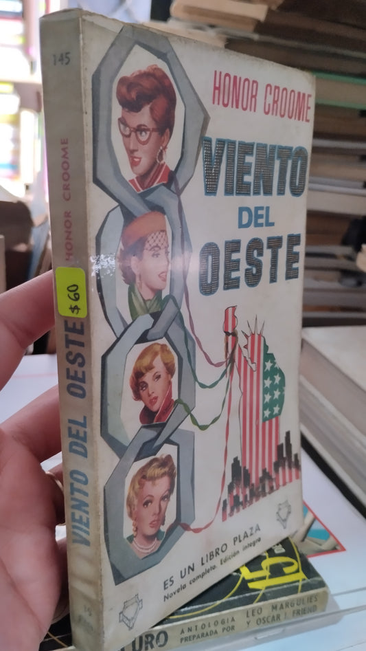 VIENTO DEL OESTE POR HONOR CROOME LIBRO USADO NOVELAS ALDAMA